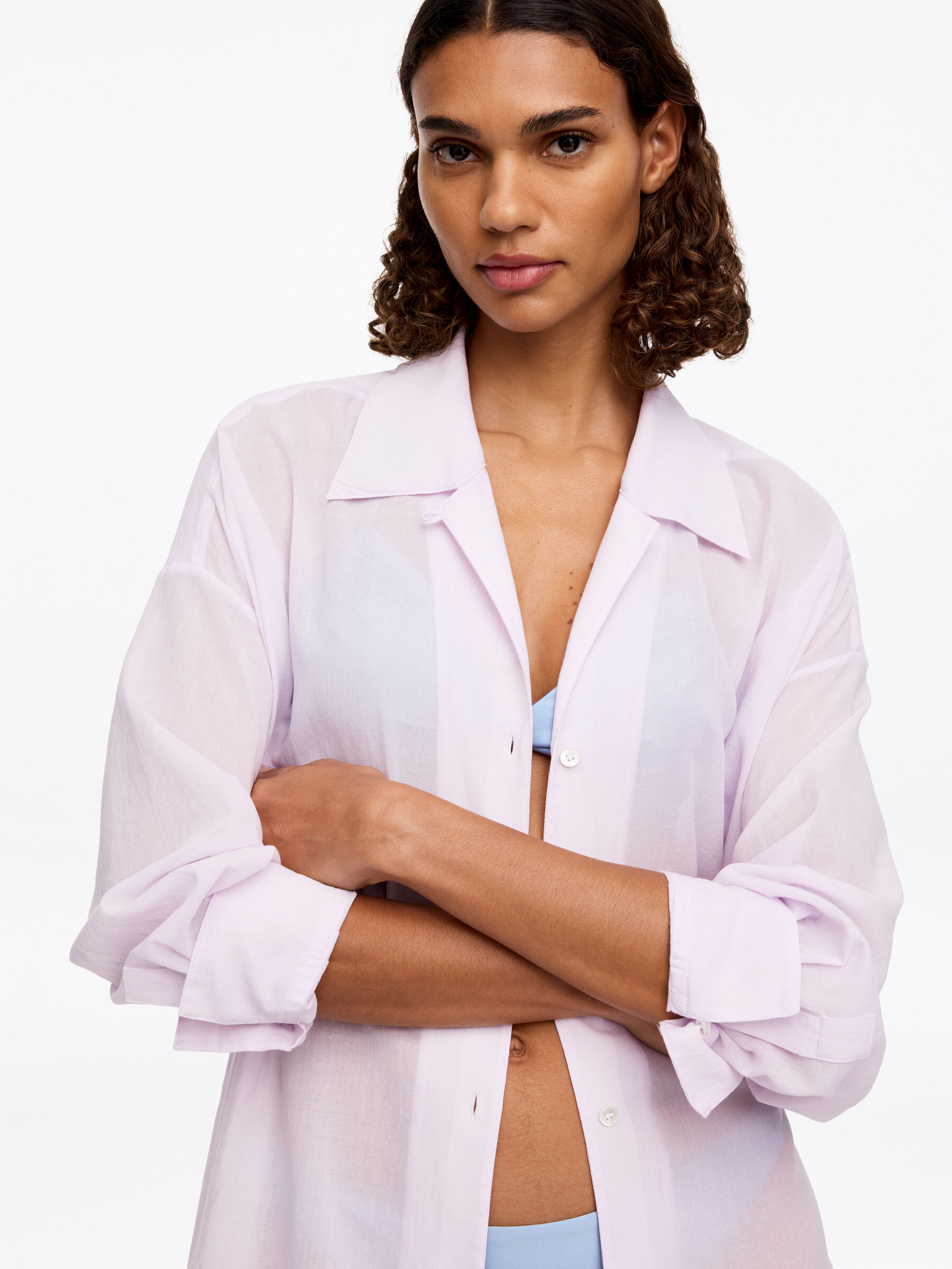 Hemd mit verlängerter Rückseite - Rosa - Damen - StillMedia/Lookbook - 5