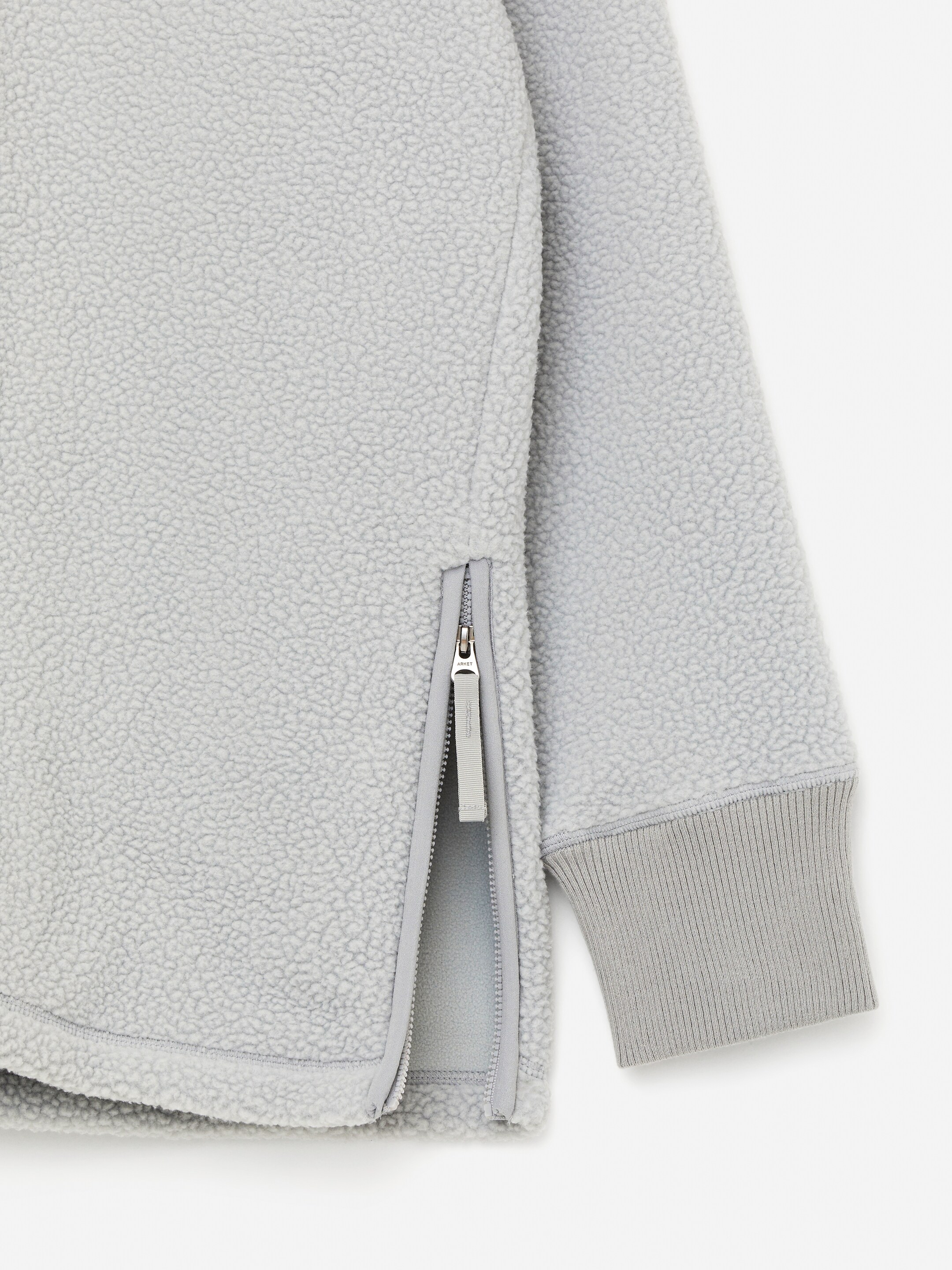 Fleecejacke - Grau - Loose Fit - Damen - StillMedia/DescriptiveStillLife - 2