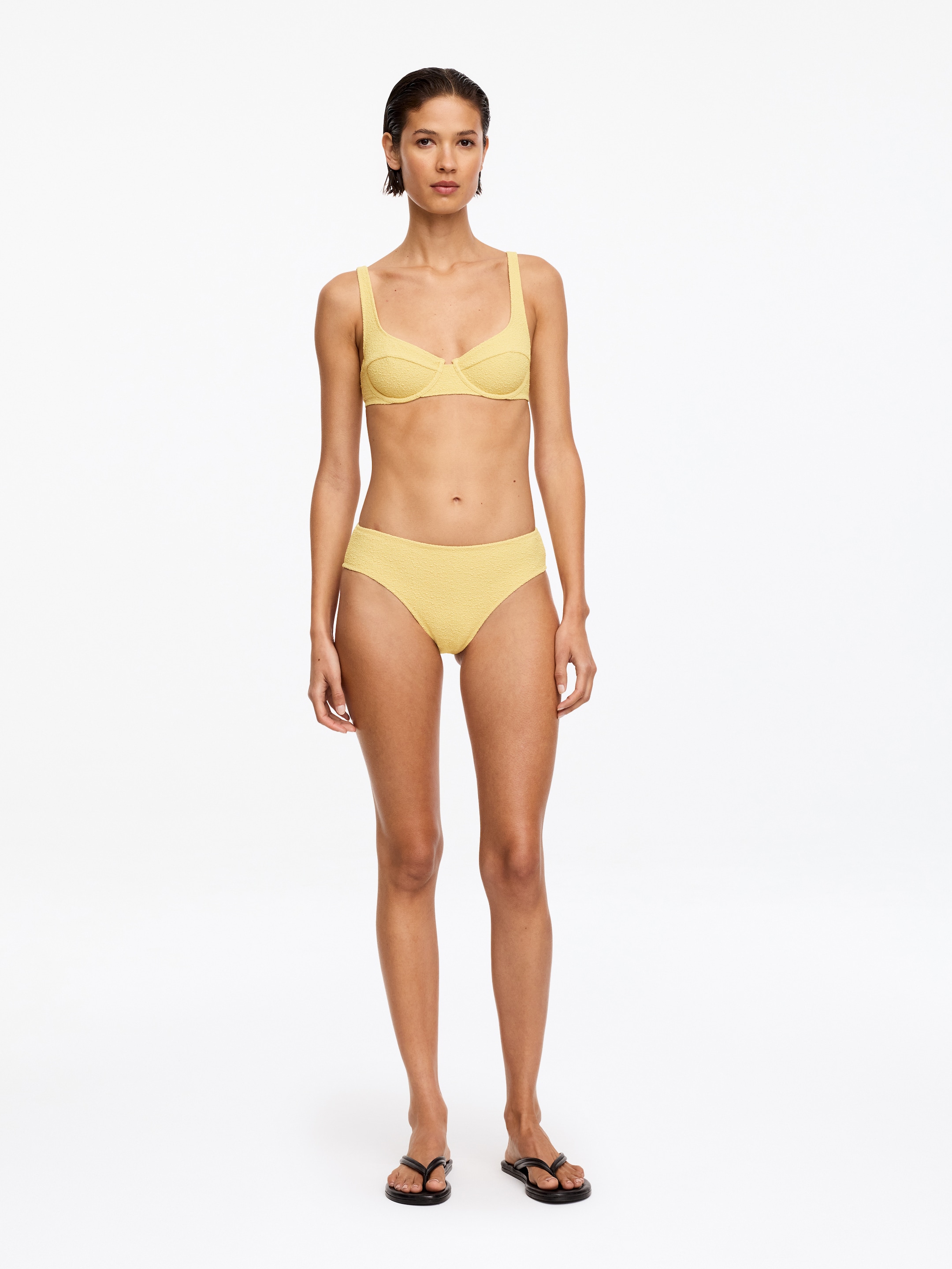 Haut de maillot à balconnet - Jaune - Femme - StillMedia/Lookbook - 5