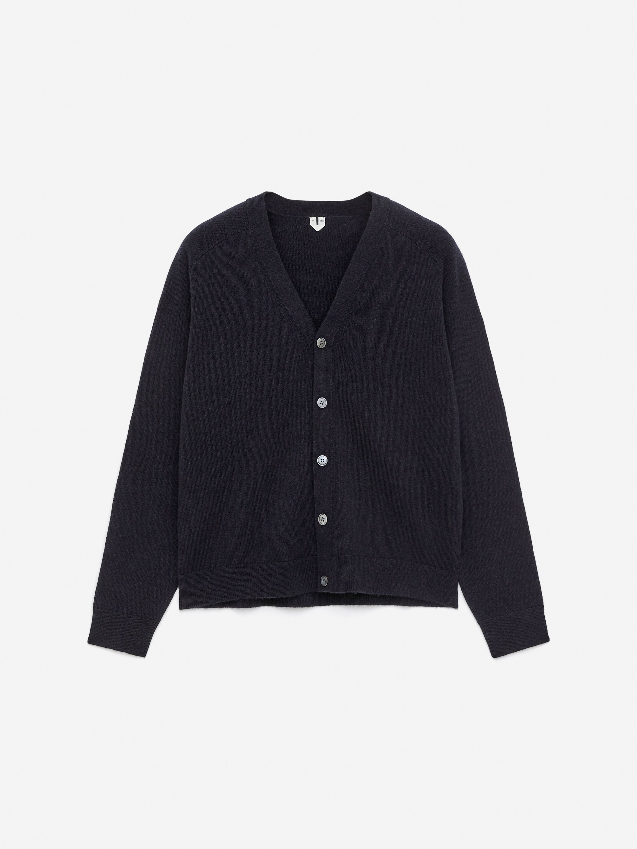 Agrandir l'image: Cardigan à col V en laine d'agneau - Bleu foncé - HOMME | H&M FR 5