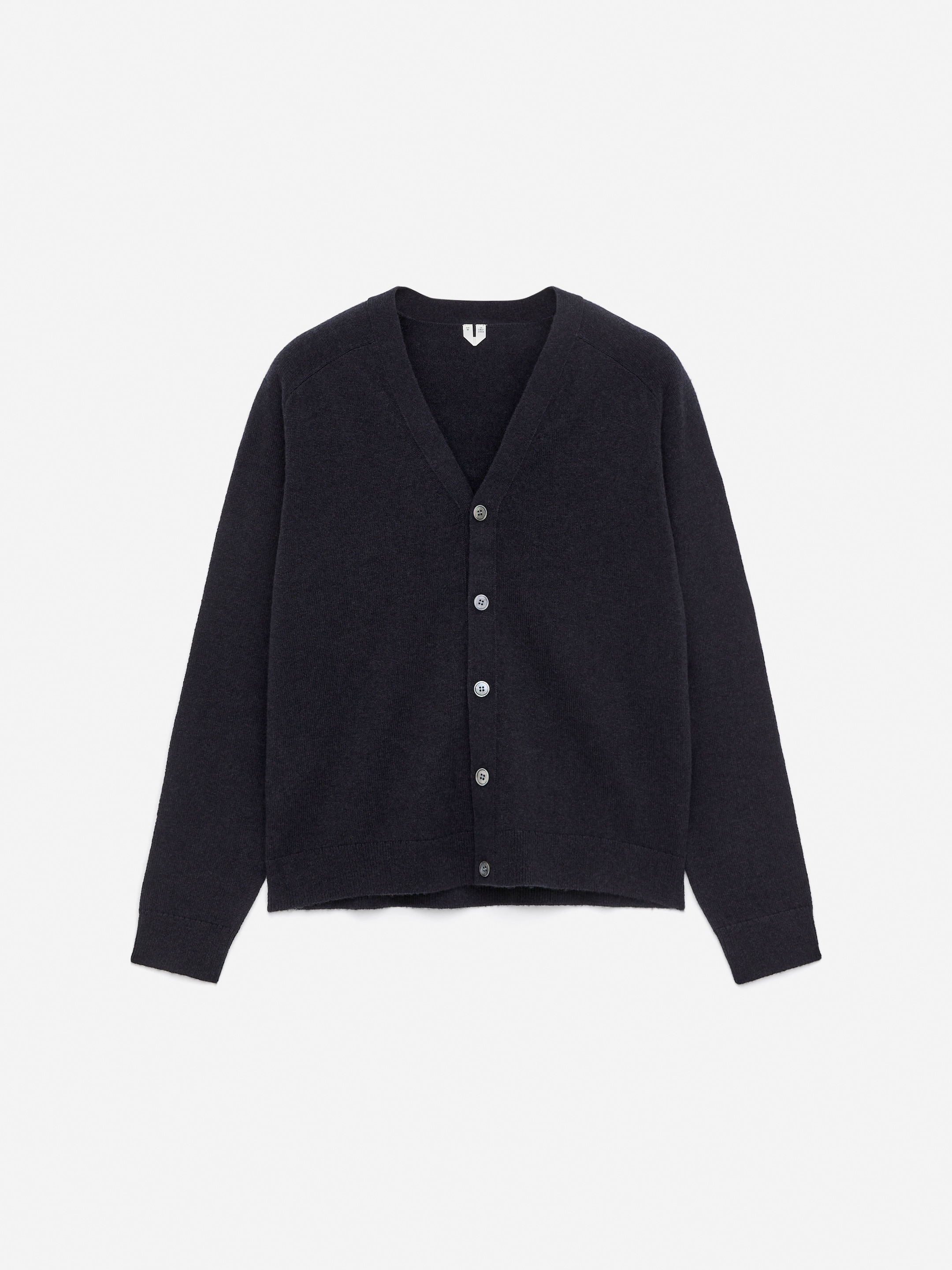 Agrandir l'image: Cardigan à col V en laine d'agneau - Bleu foncé - HOMME | H&M FR 5