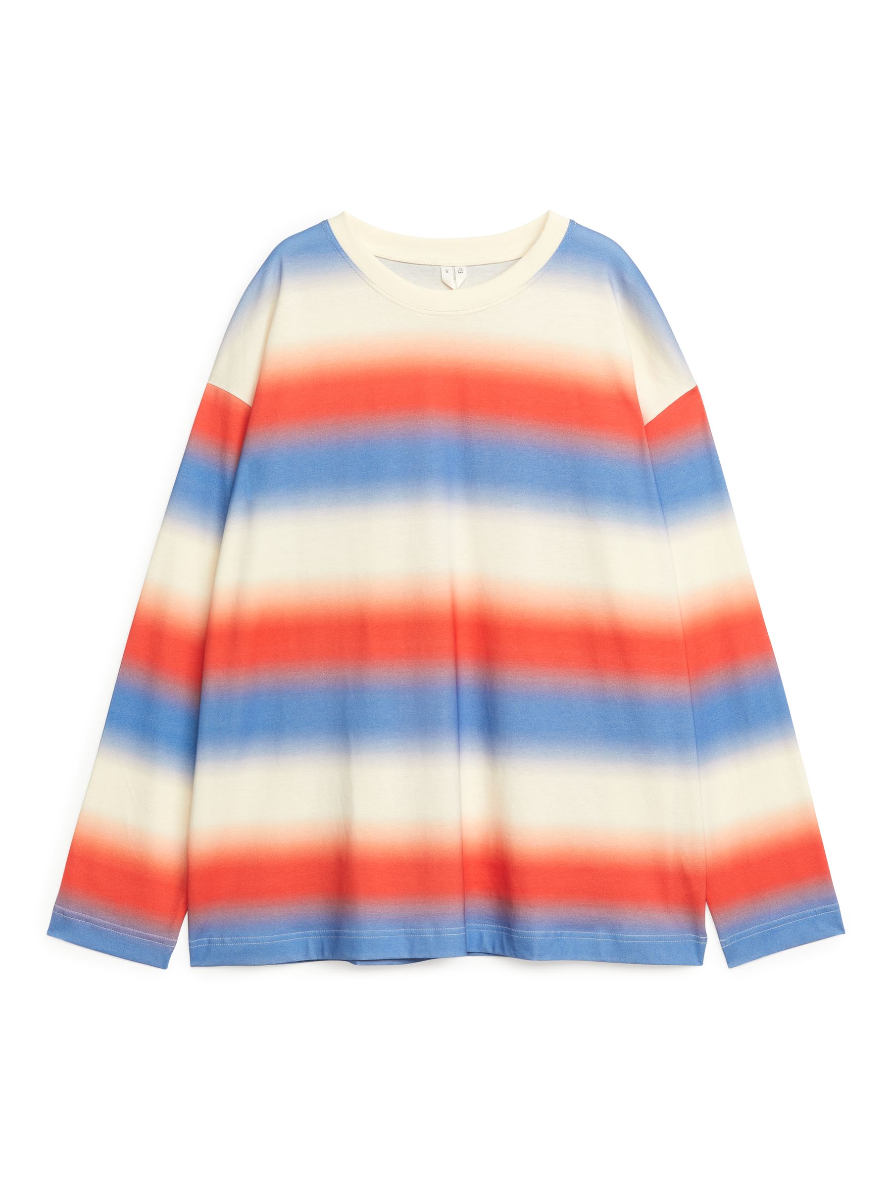 T-shirt SHIRO rilassata-#C55D47-10227