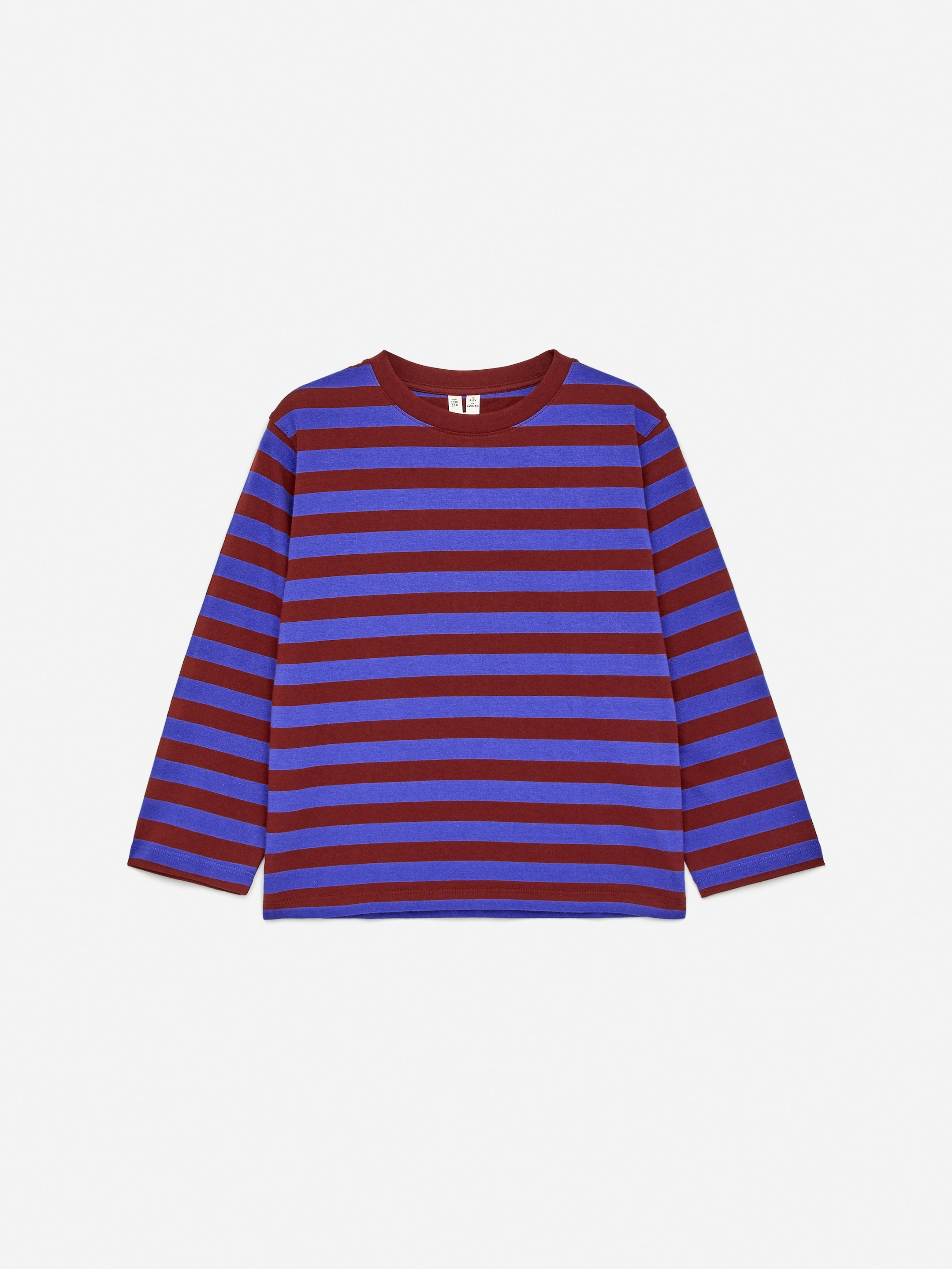 Långärmad t-shirt - Blå/mörkröd - Relaxed fit - Children - StillMedia/DescriptiveStillLife - 2