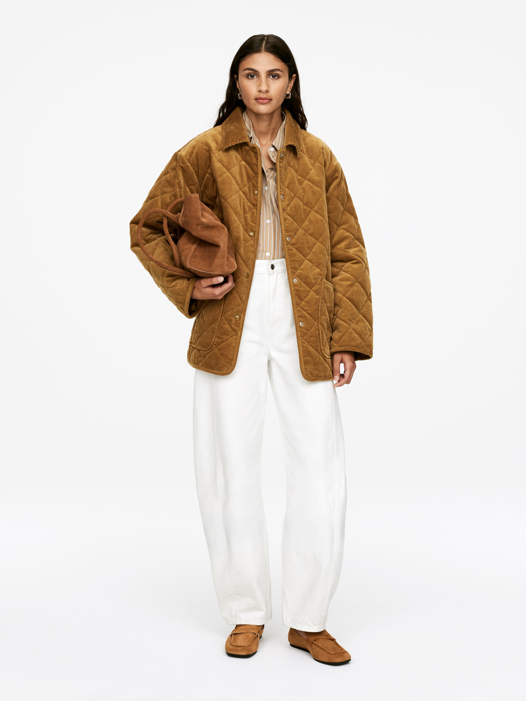 Loafer aus Veloursleder - Braun - Damen - StillMedia/Lookbook - 8