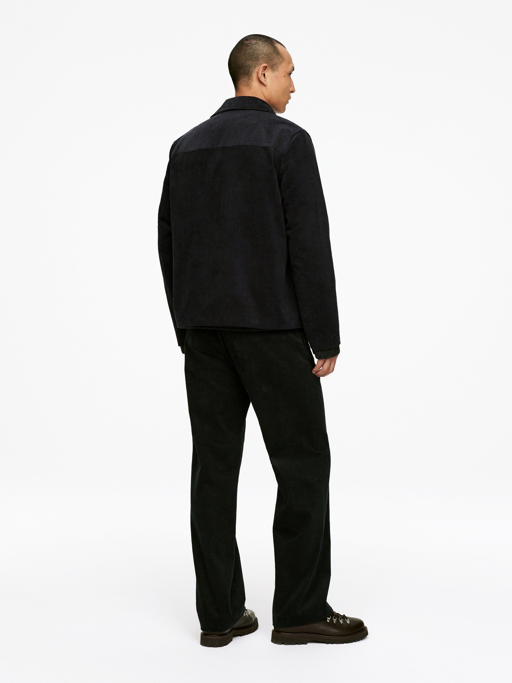 Vis større bilde: Kordfløyeljakke - Mørkegrå - HERRE | H&M NO 3