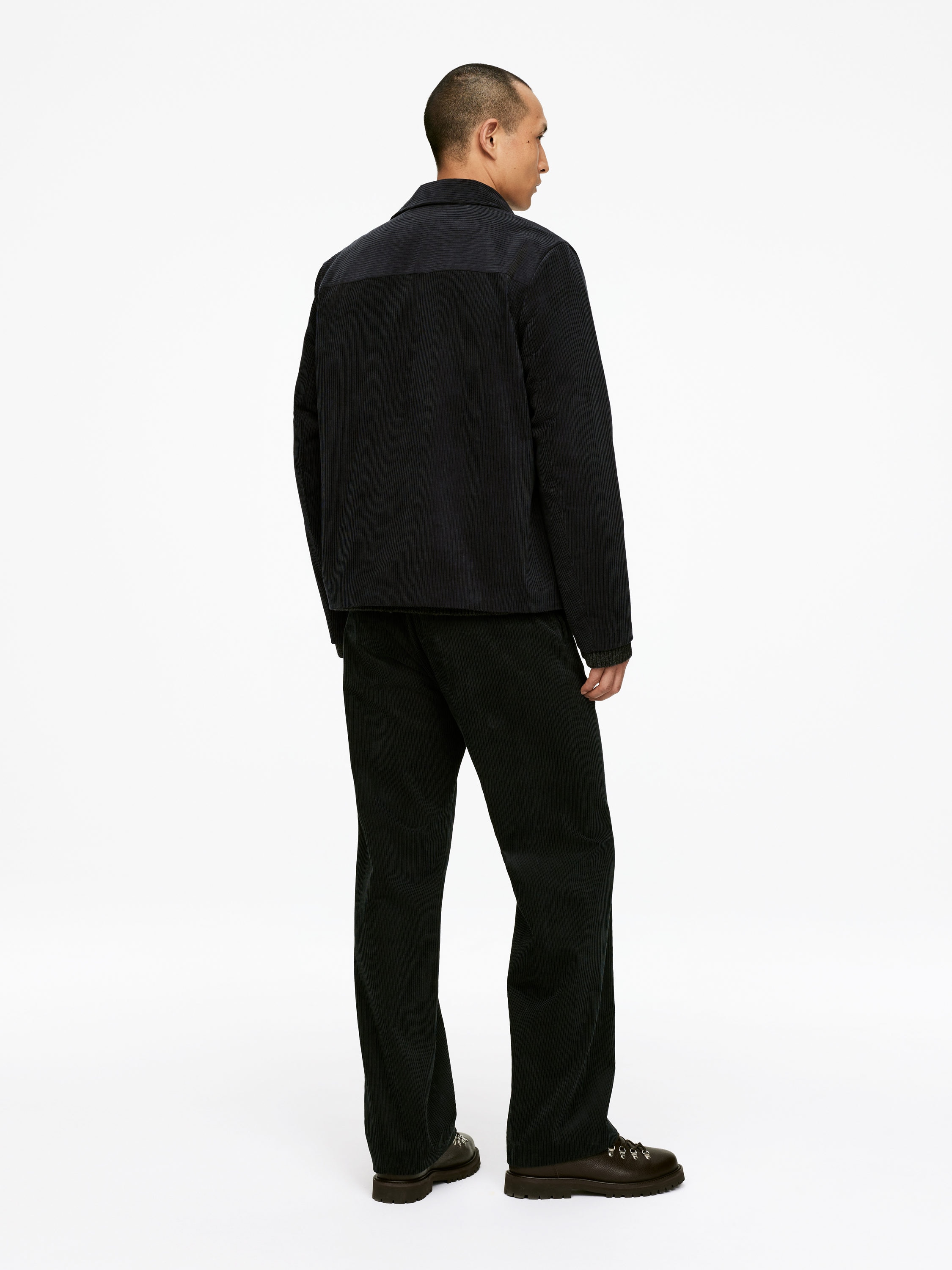 Corduroy Jacket - Dark Grey - Regular fit - Men - StillMedia/Lookbook - 5