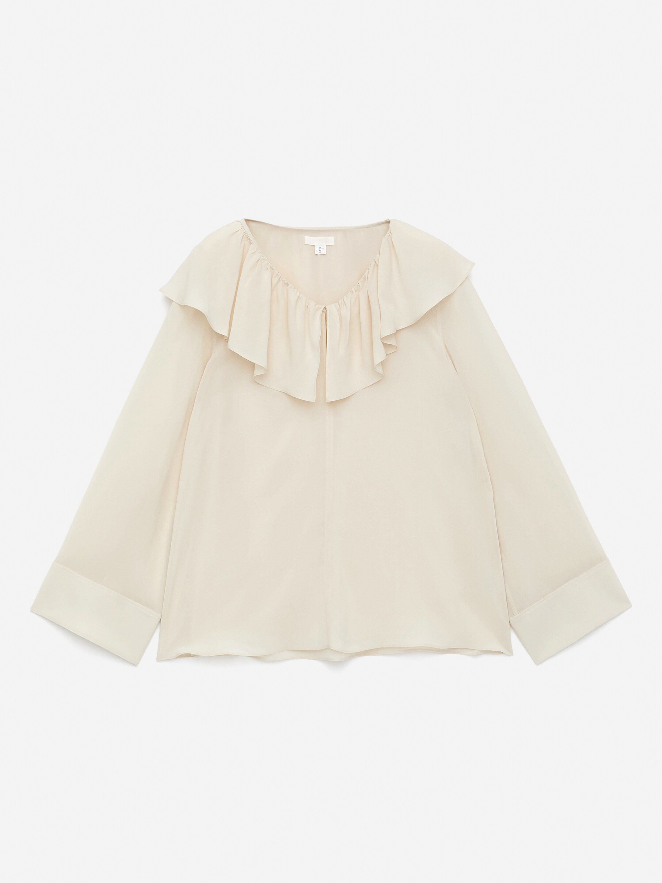 Agrandir l'image: Blouse à col volanté - Blanc cassé - FEMME | H&M FR 5