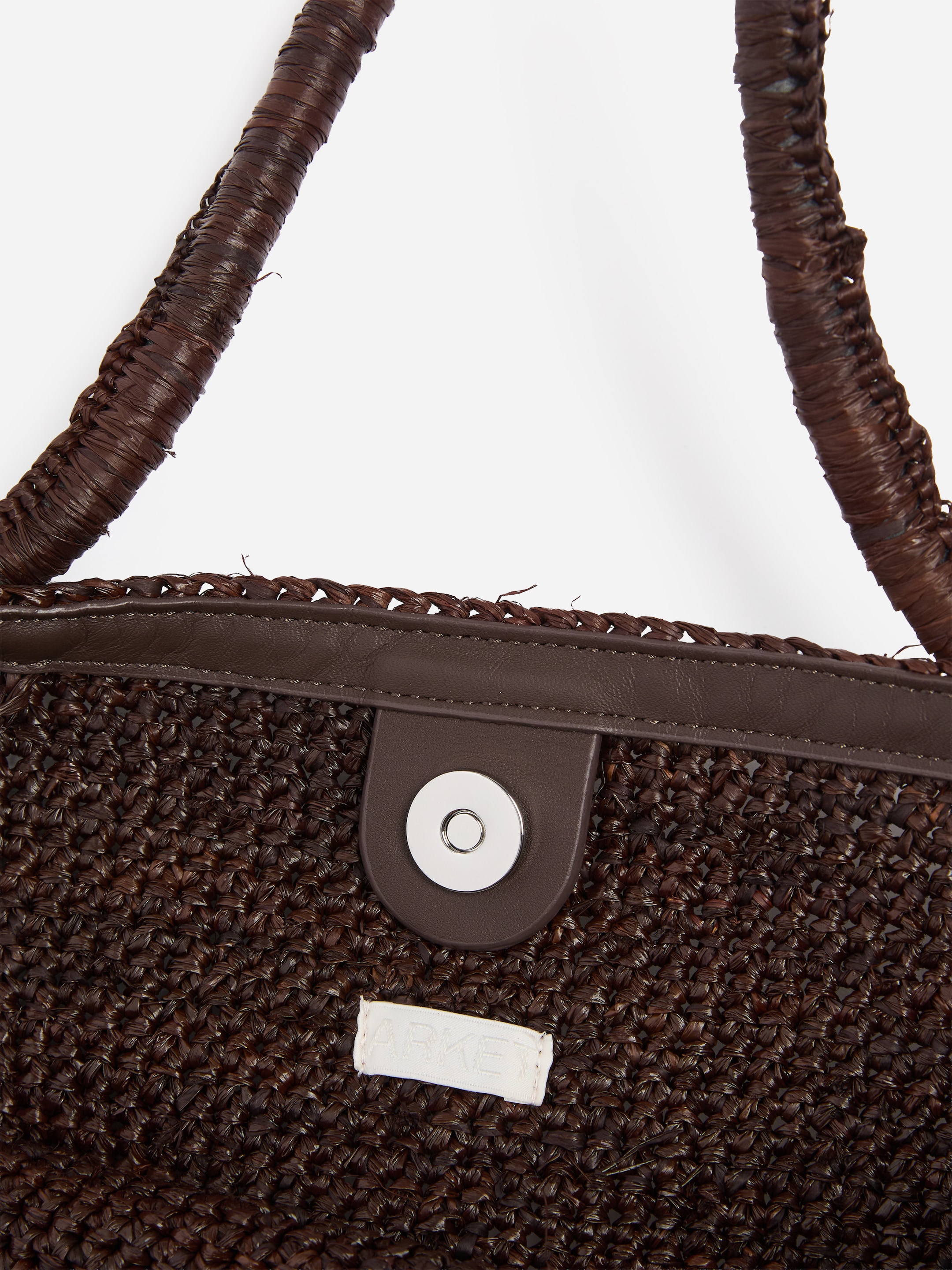 Raffia Medium Tote Bag - Brown - Women - StillMedia/DescriptiveDetail - 2