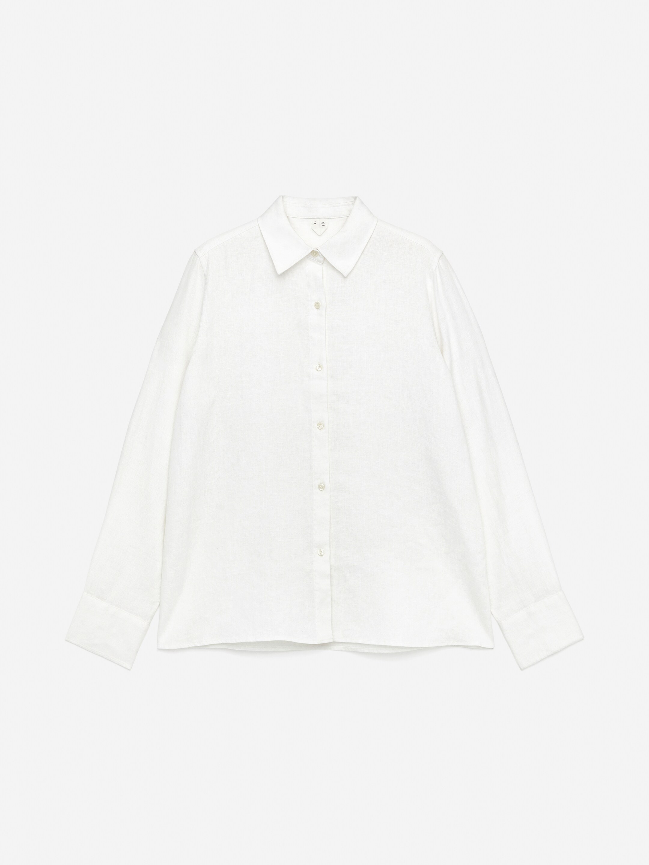 Visualizza immagine più grande: Camicia in lino - Bianco - DONNA | H&M IT 1