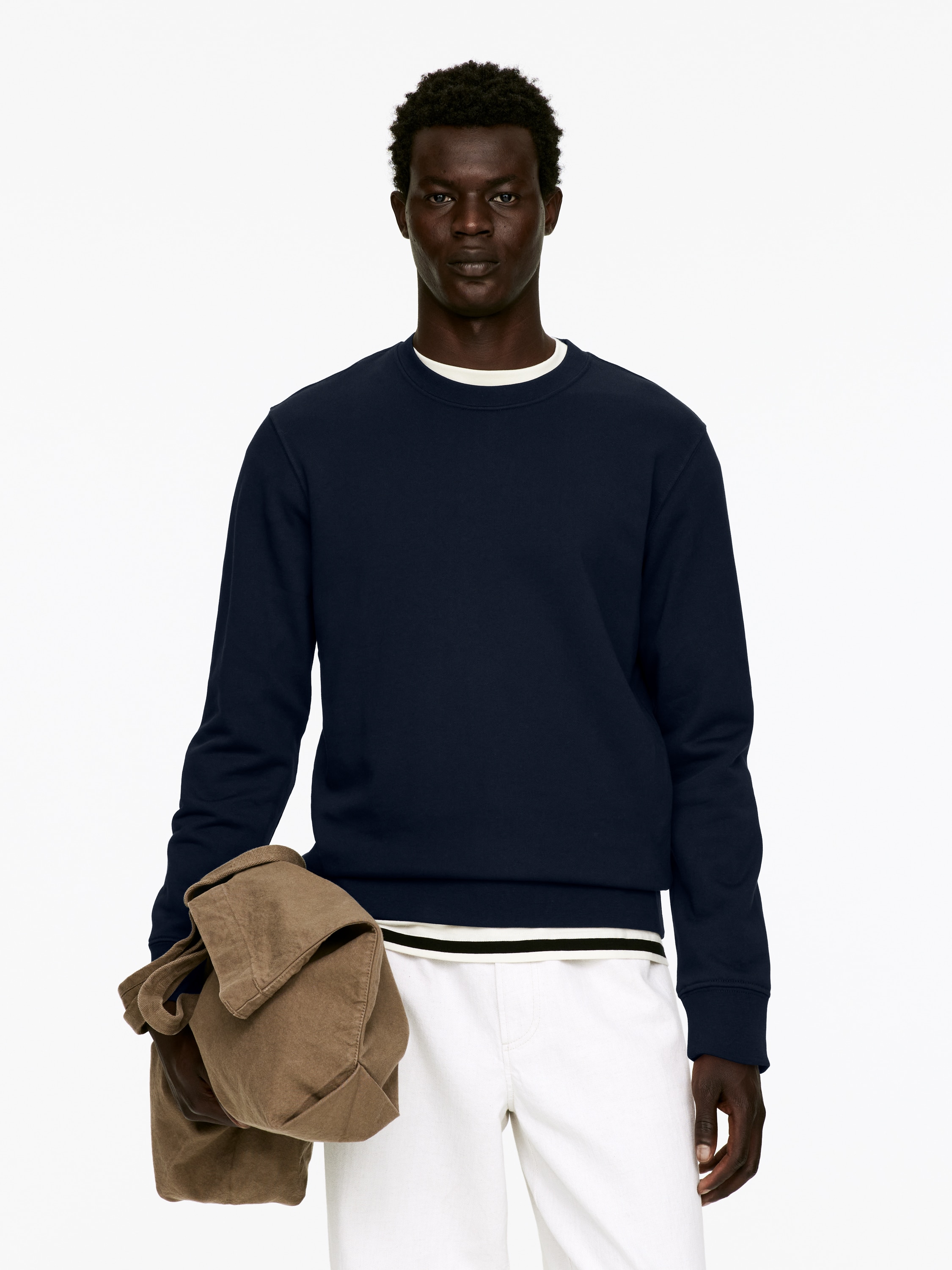 Средно тежък суитшърт - Тъмносиньо/Черно/Burgundy/Сиво/Прашно синьо