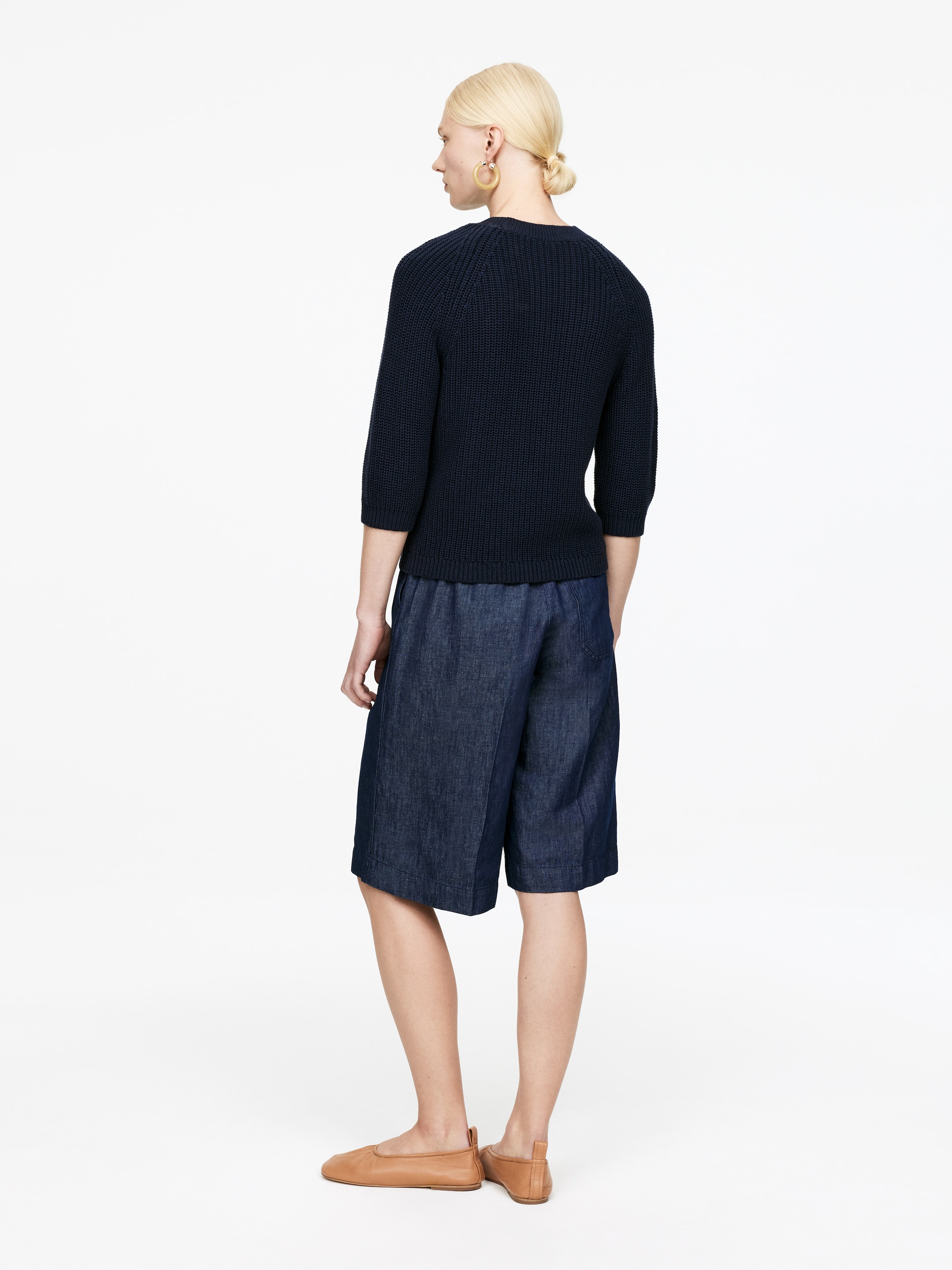 Se større billede: Bomuldstrøje - Mørkeblå - DAME | H&M DK 2
