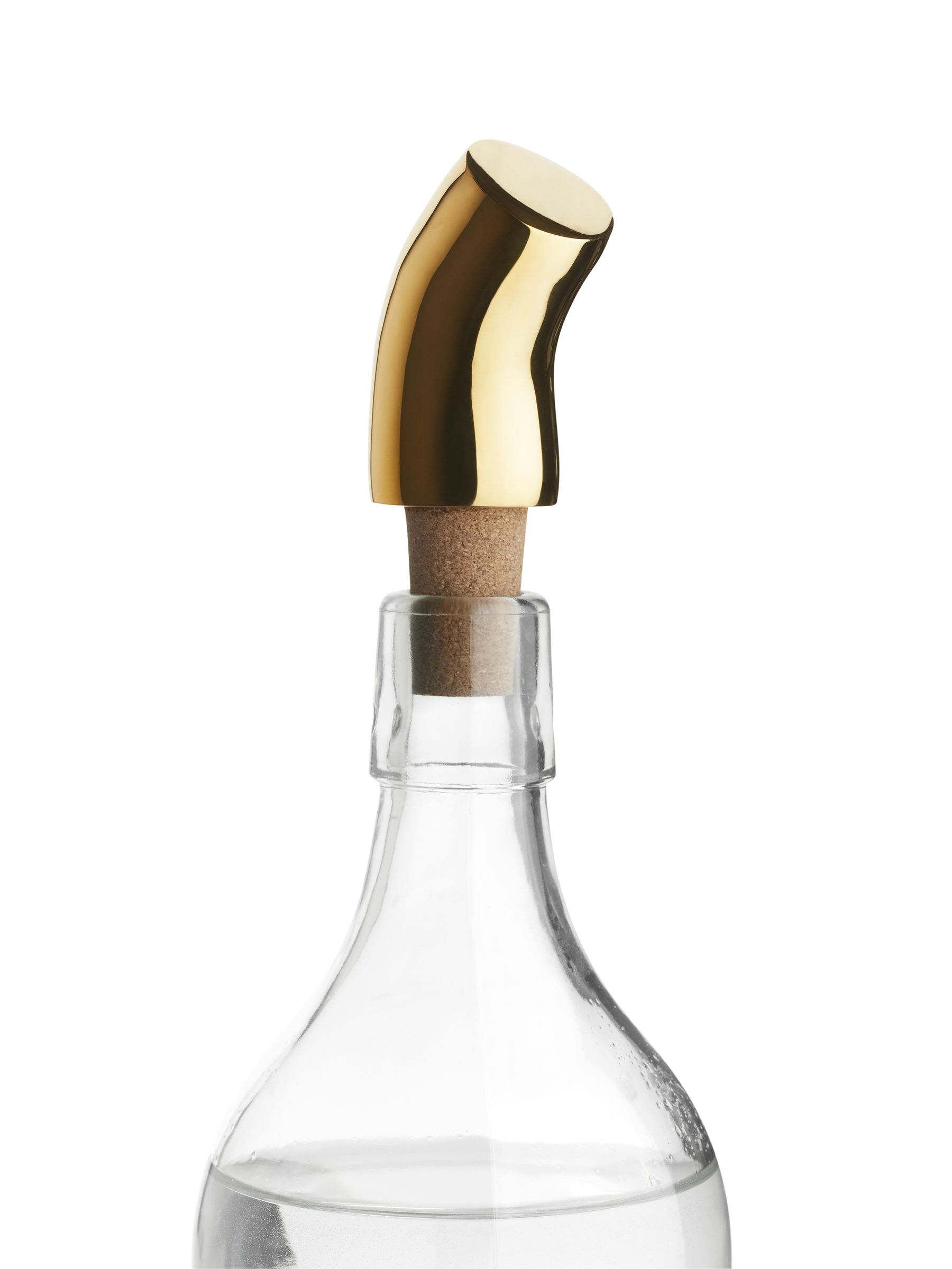 Brass Bottle Stopper - Golden - Homeware - StillMedia/DescriptiveDetail - 1