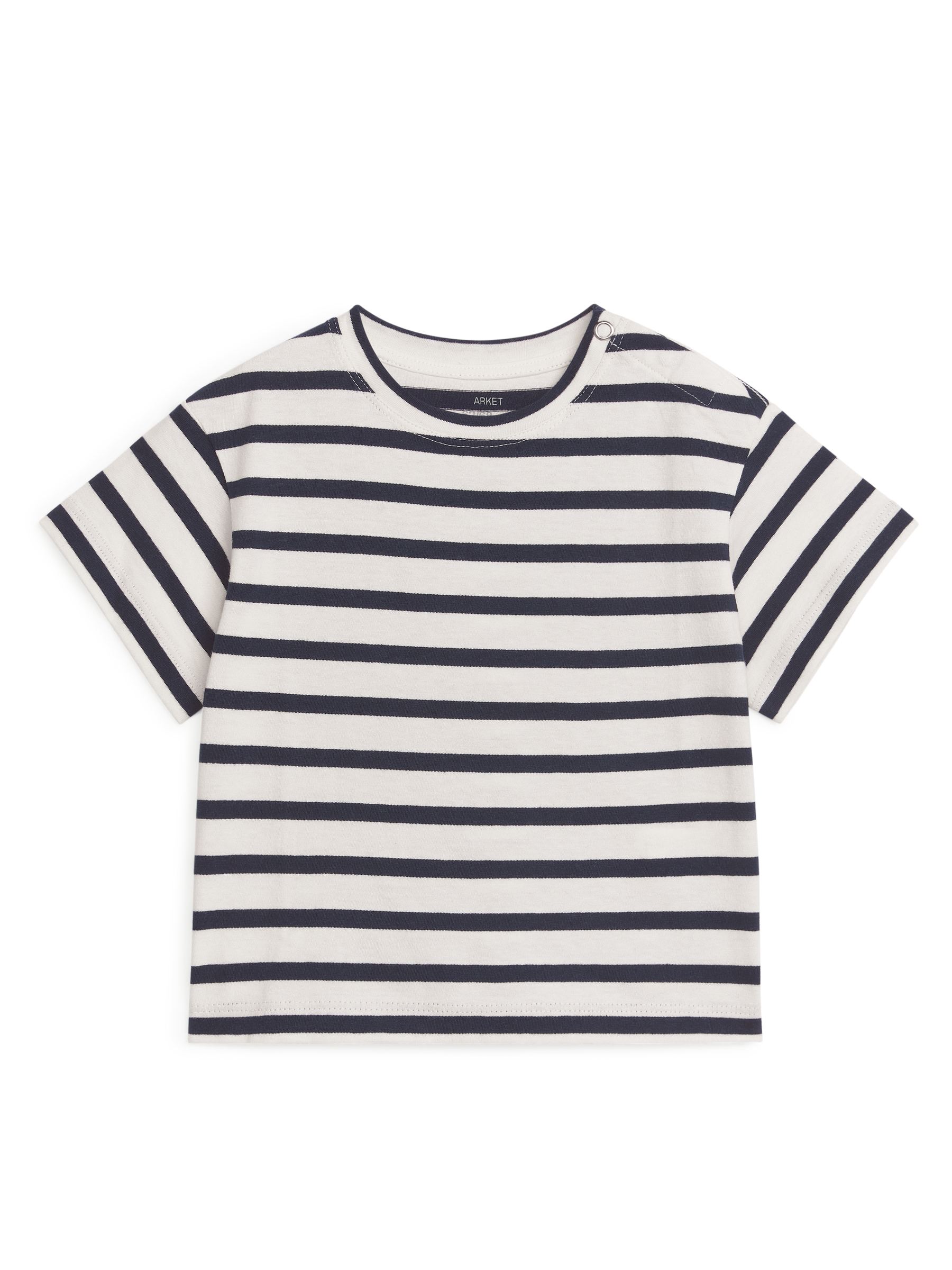 Kurzärmeliges T-Shirt - Dunkelblau/Weiß - Regular Fit - Kinder - StillMedia/DescriptiveStillLife - 2