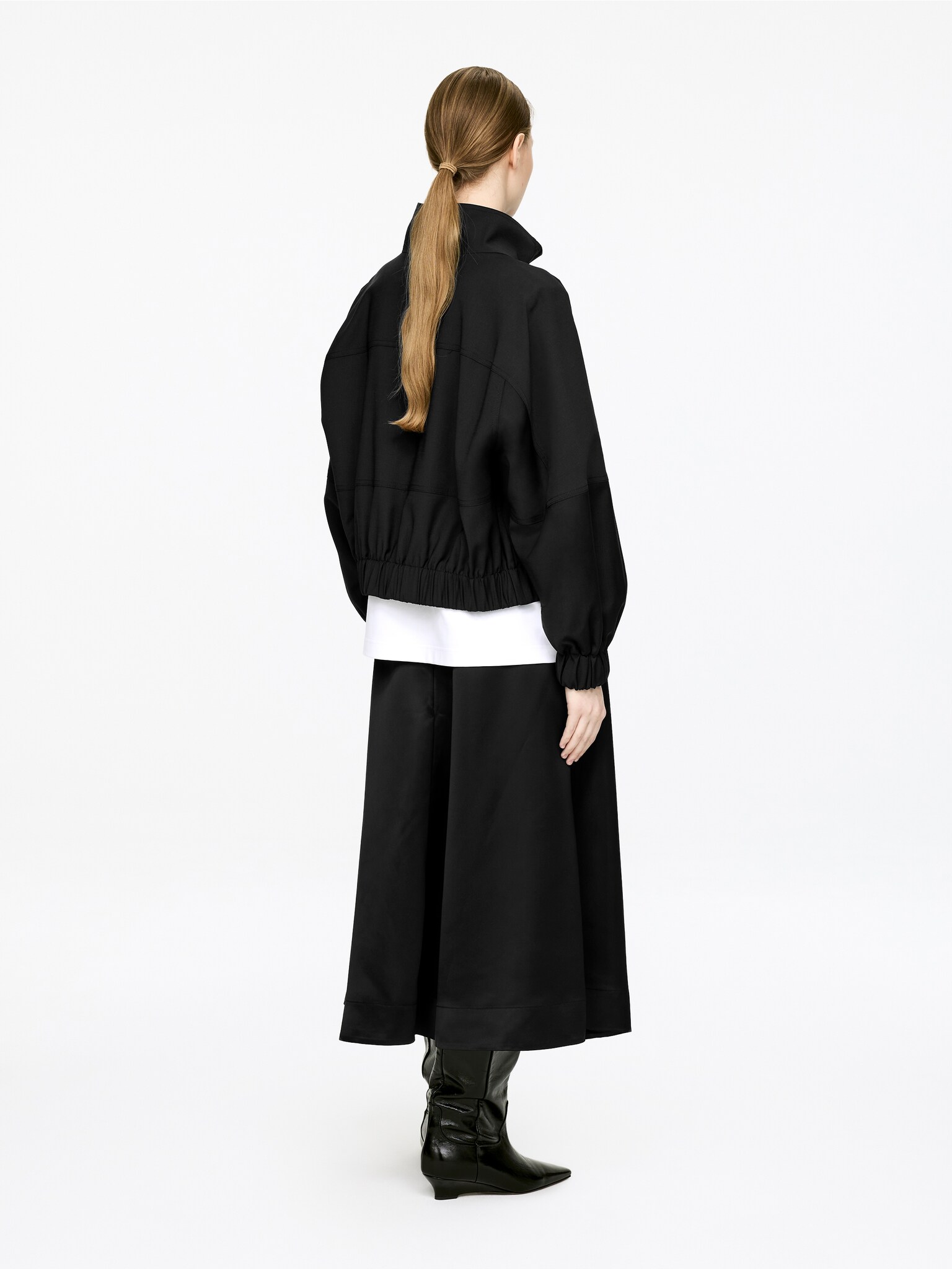 Sportliche Jacke - Schwarz - 4