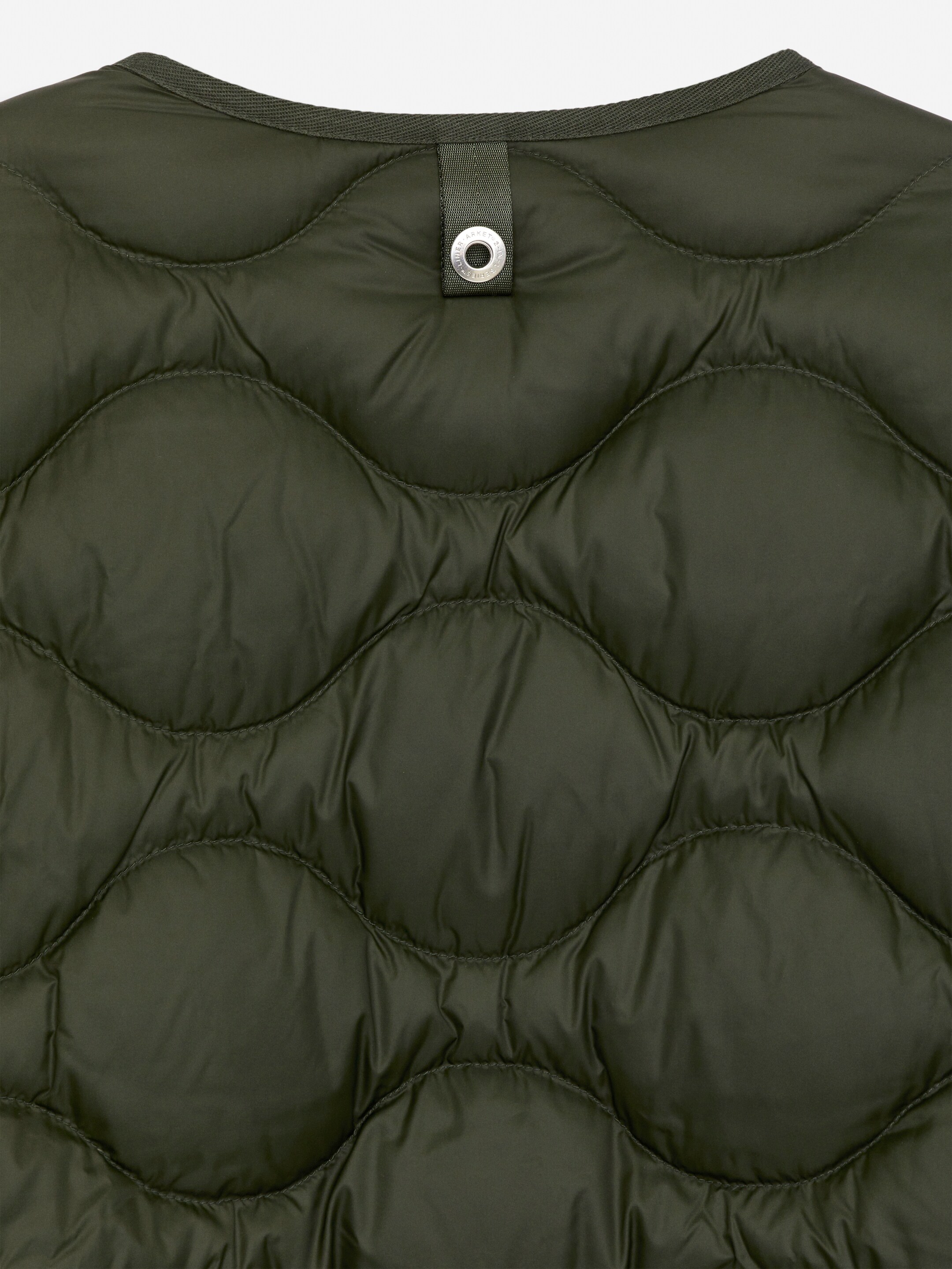 Ingrandisci l'immagine: 2-in-1 Upcycled Down Liner Jacket - Dark Green - DONNA | H&M CH 6