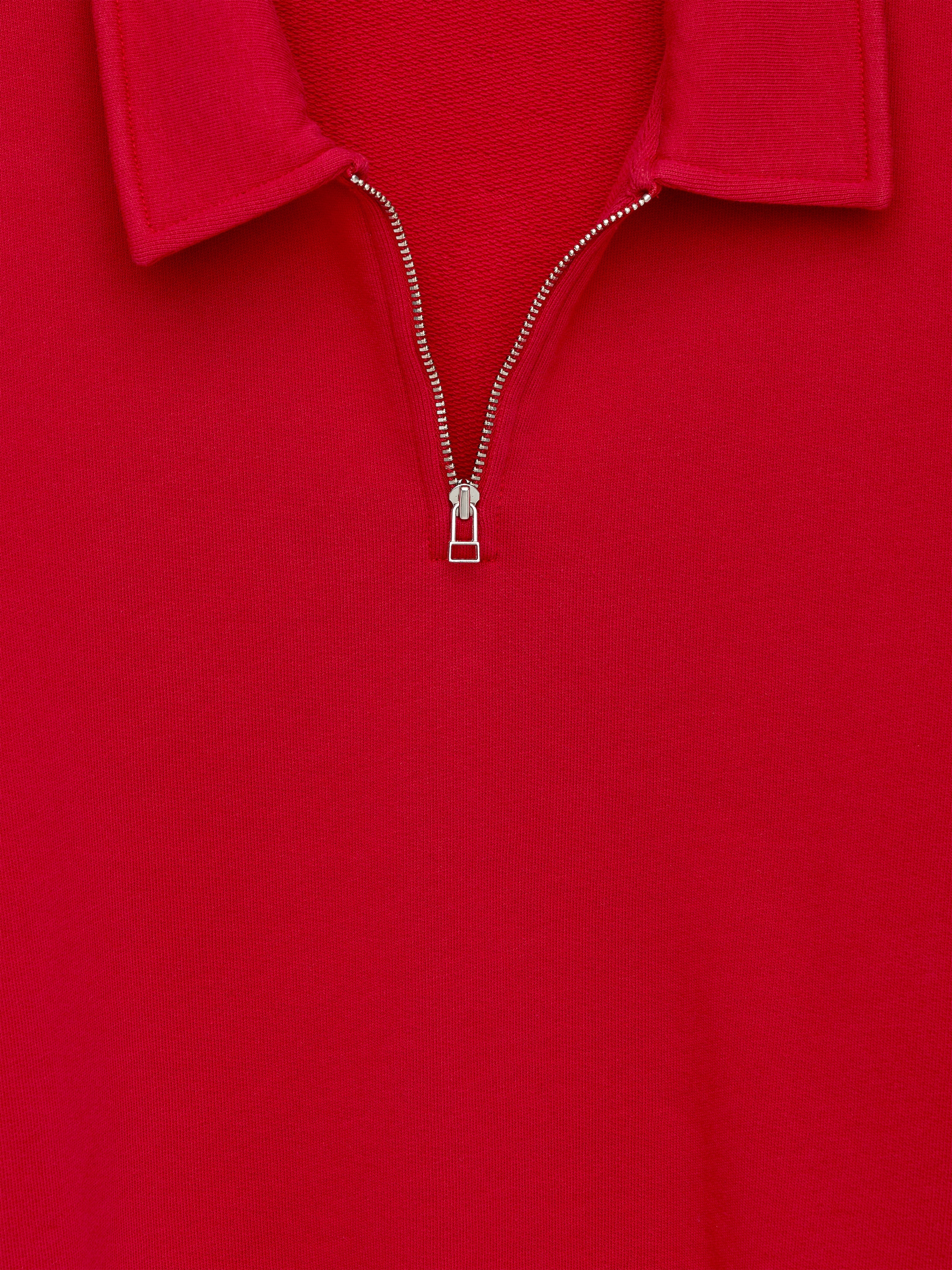 Tröja med dragkedja - Röd - Regular fit - Women - StillMedia/DescriptiveDetail - 2