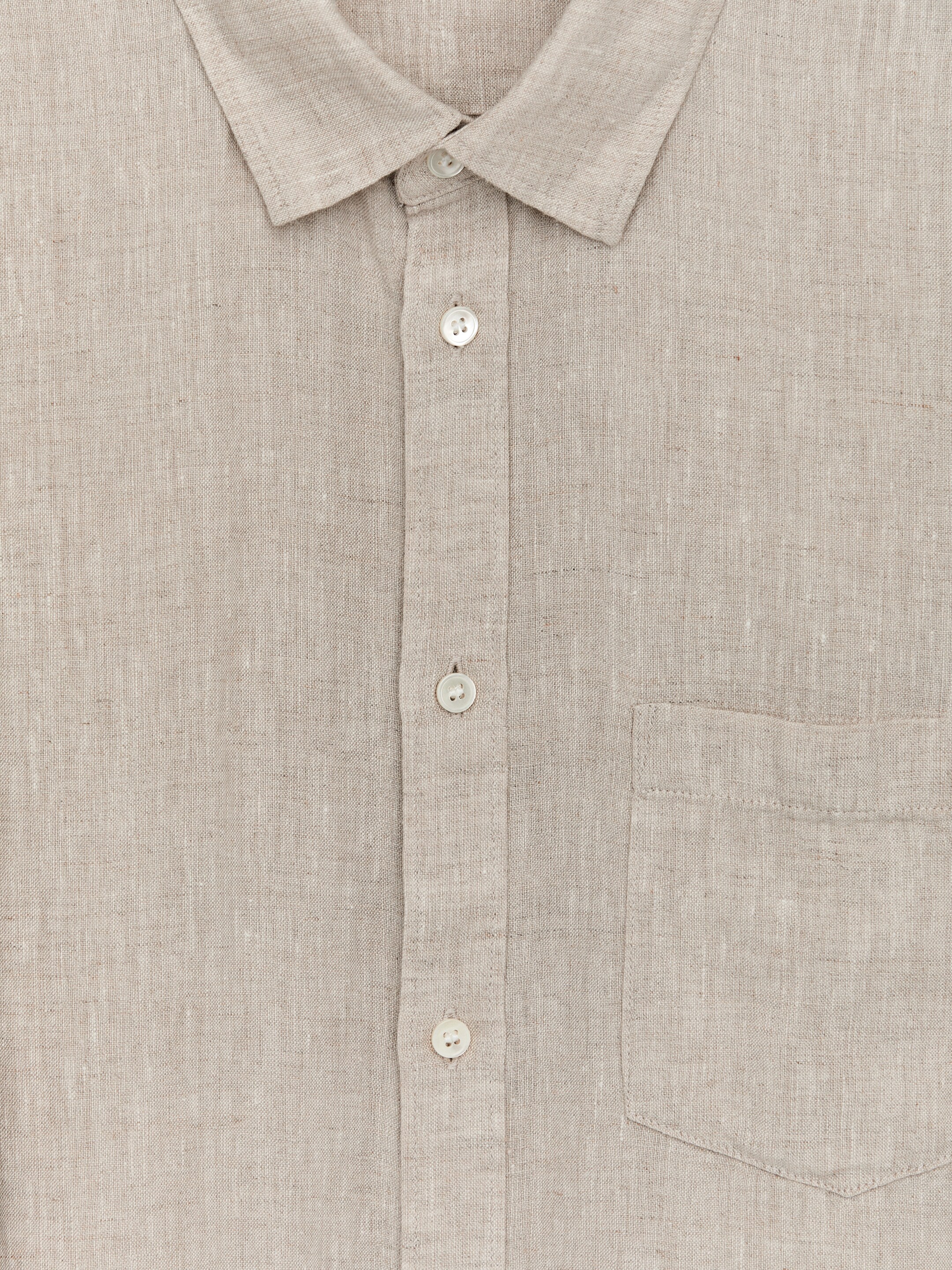 Regular-Fit Linen Shirt - Beige - Regular fit - Men - StillMedia/DescriptiveDetail - 16