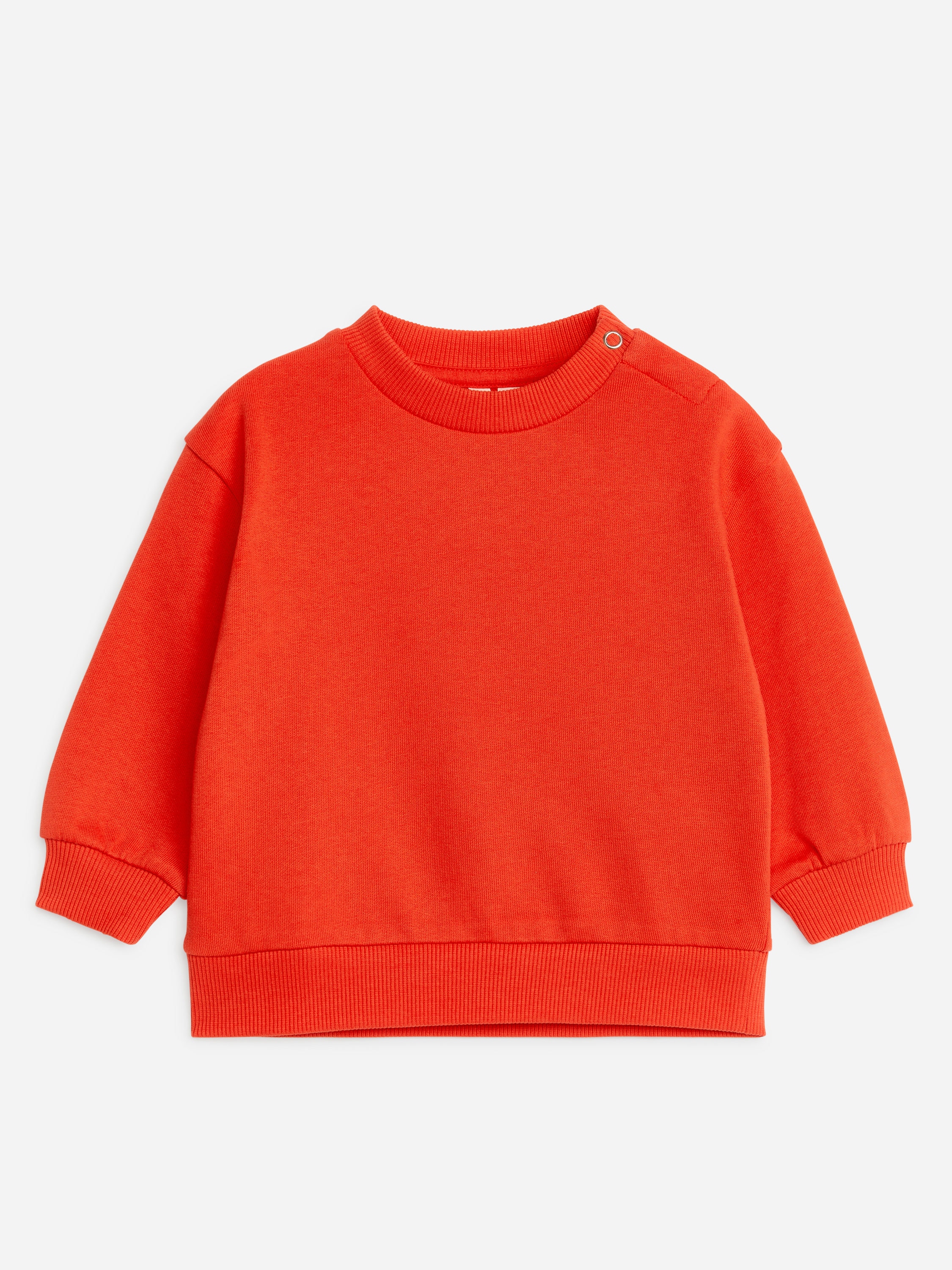 Cotton Sweatshirt-Red-12867