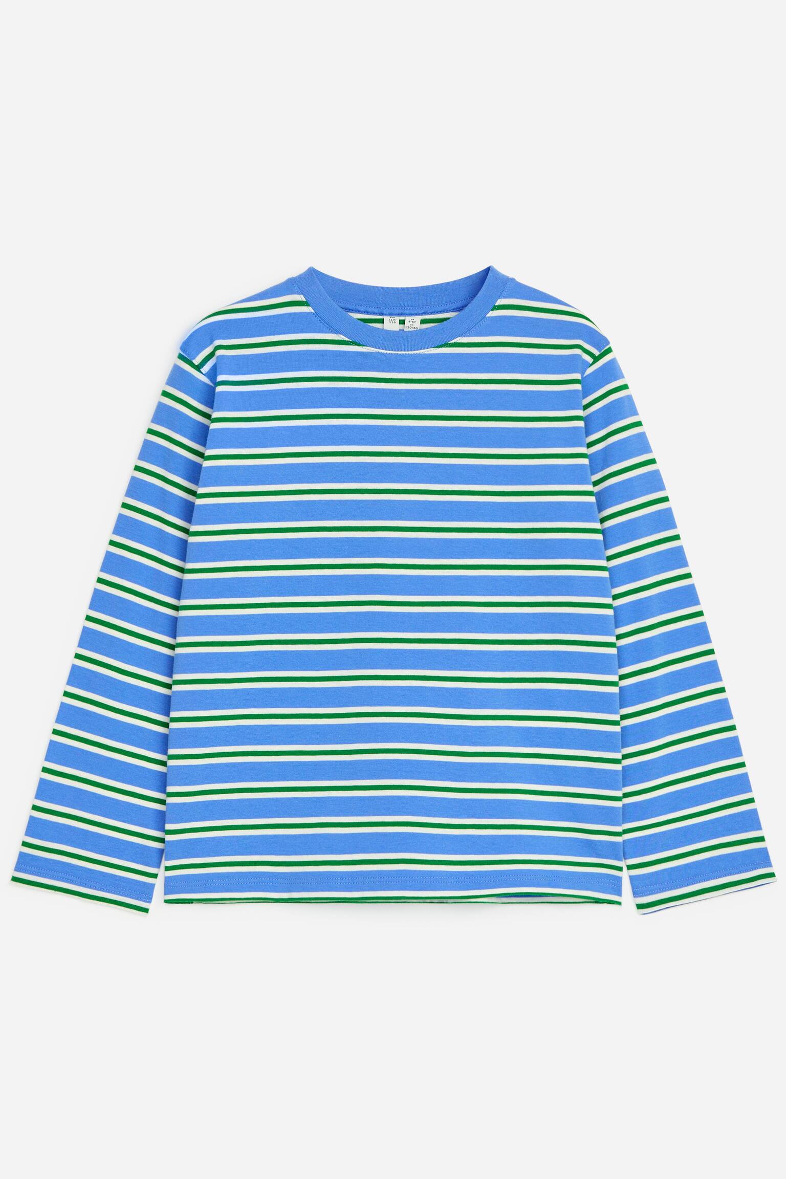 Long-Sleeve T-Shirt - Green/Blue
