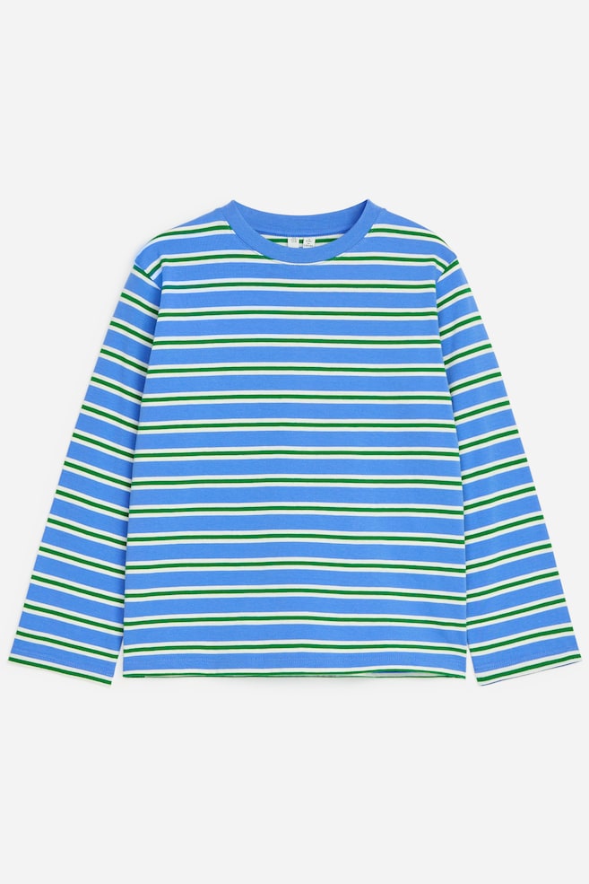 Long-Sleeve T-Shirt - Green/Blue - 1