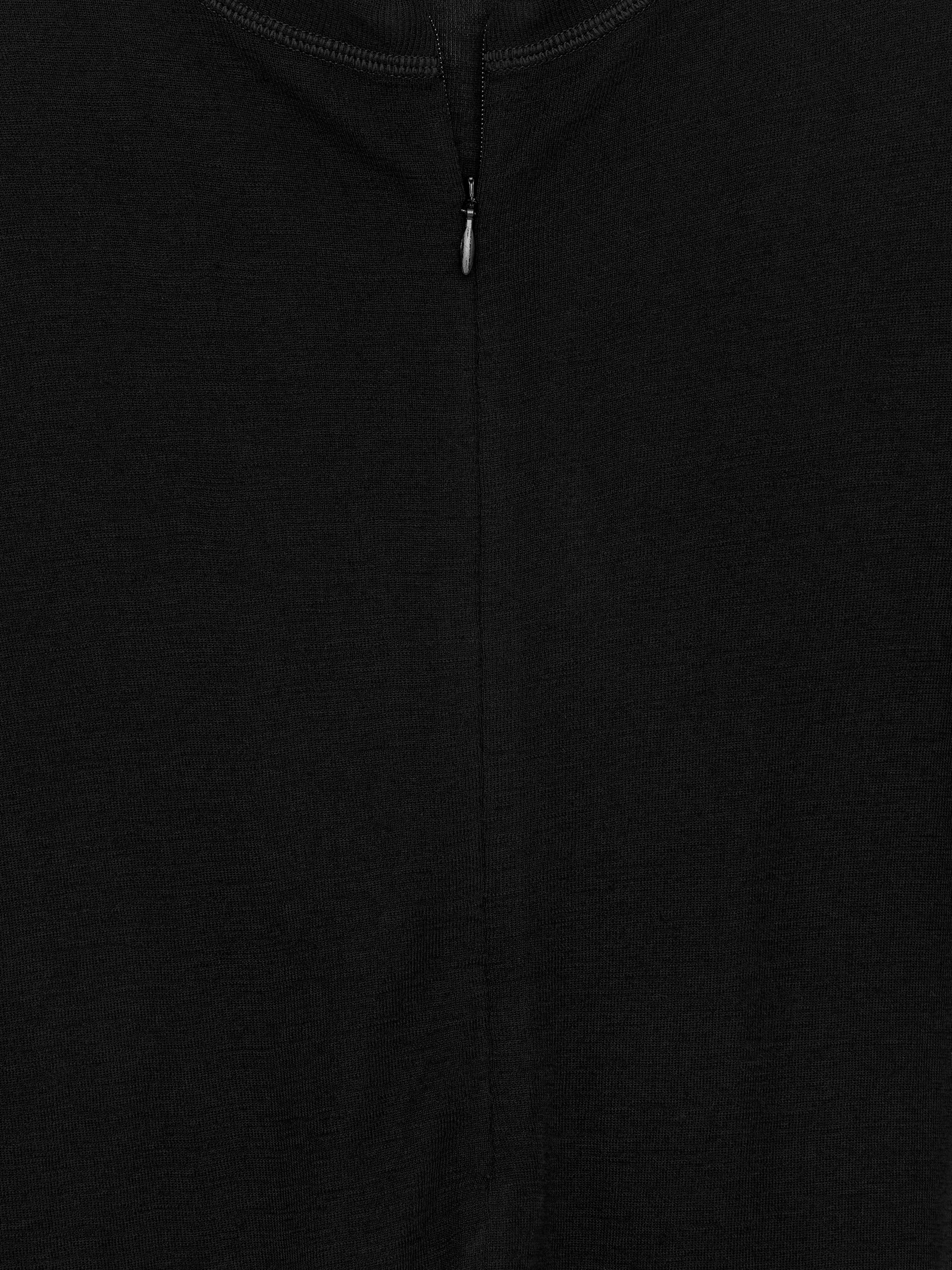 Ulltröja med dragkedja - Svart - Slim fit - Women - StillMedia/DescriptiveDetail - 2