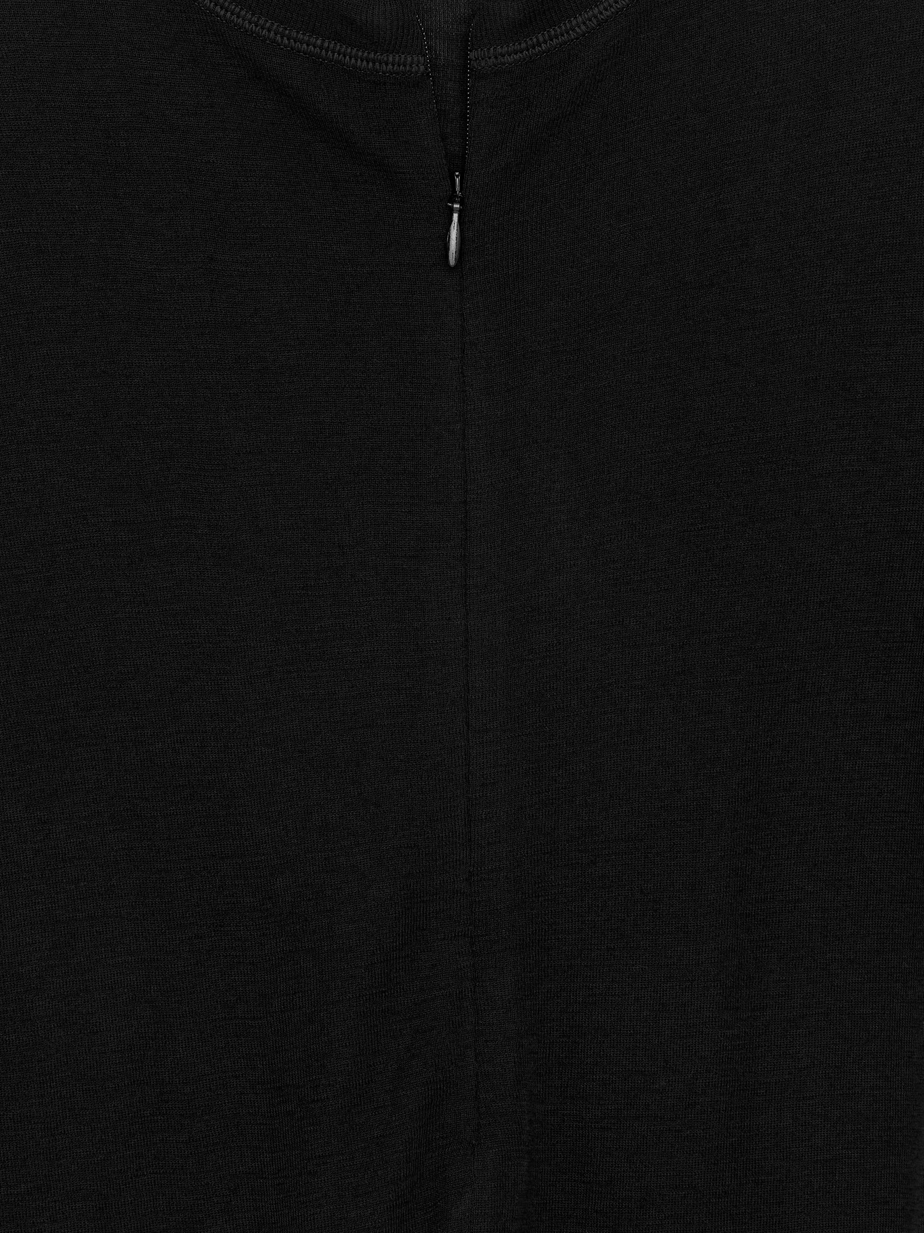 Haut en laine avec demi-zip - Noir - Slim fit - Femme - StillMedia/DescriptiveDetail - 2