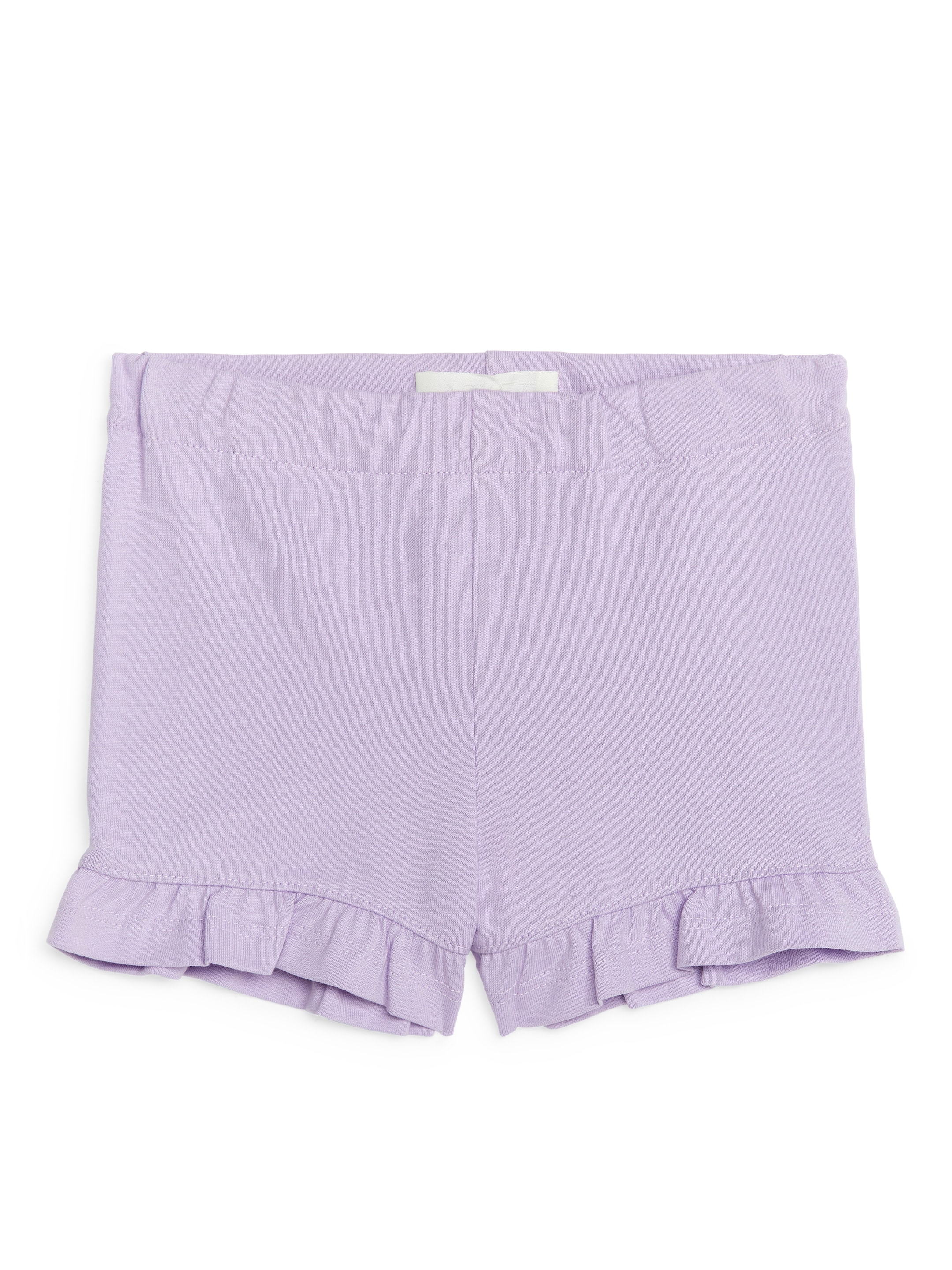 Grotere afbeelding bekijken: Jersey short met ruches - Lila - KINDEREN | H&M NL 1