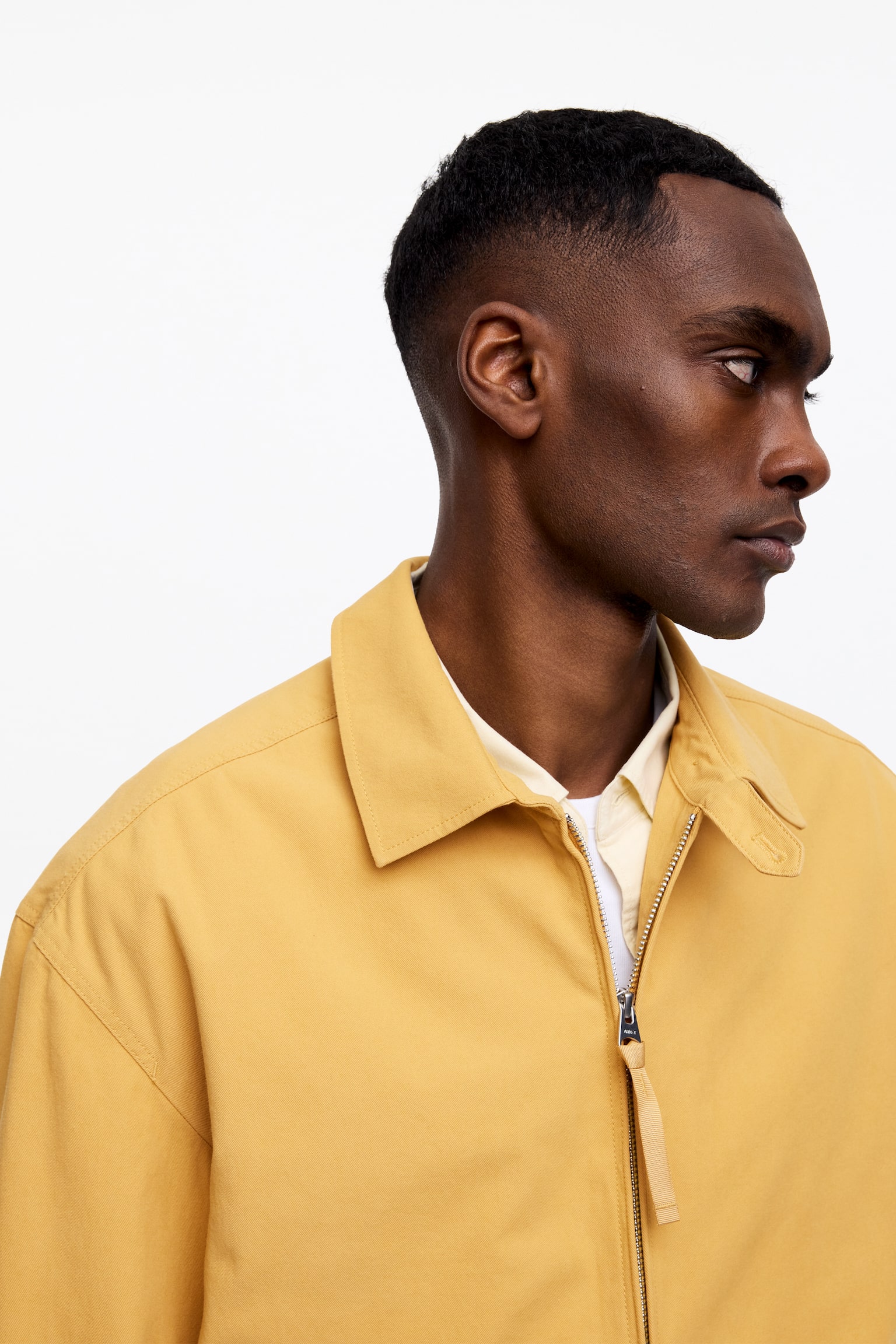 Blouson in cotone - Giallo - 4