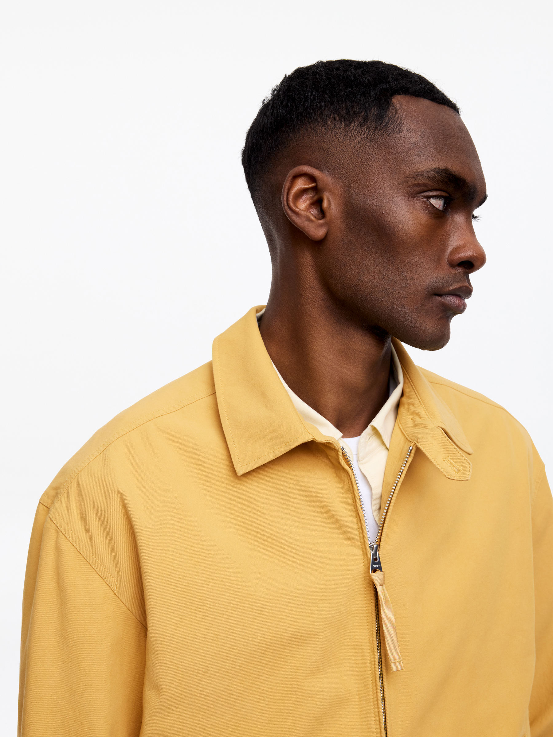 Cotton Blouson - Yellow - Regular fit - Men - StillMedia/Lookbook - 4