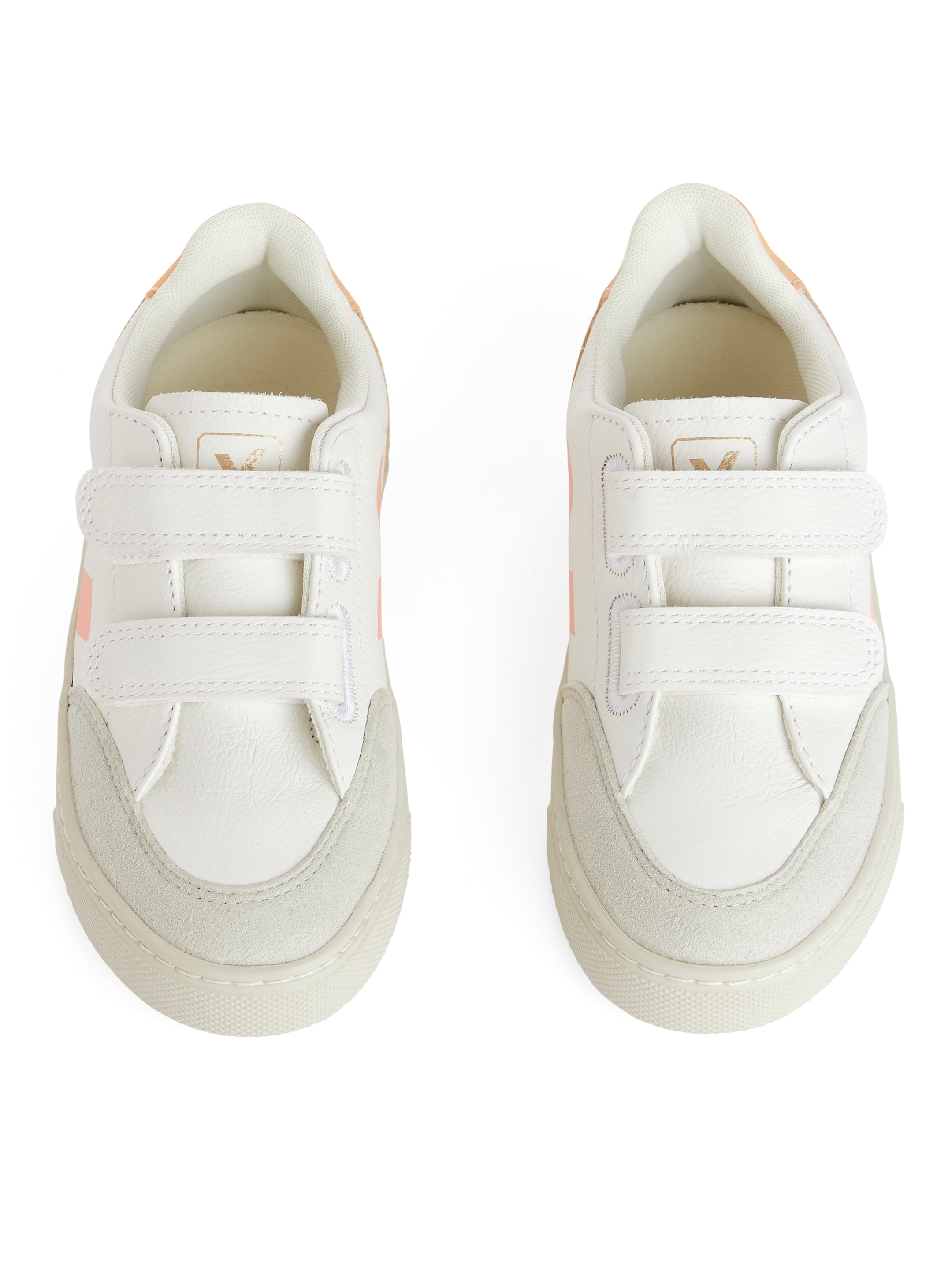 Baskets Veja V-12 Junior - Blanc/Rose - Enfant - StillMedia/DescriptiveStillLife - 4