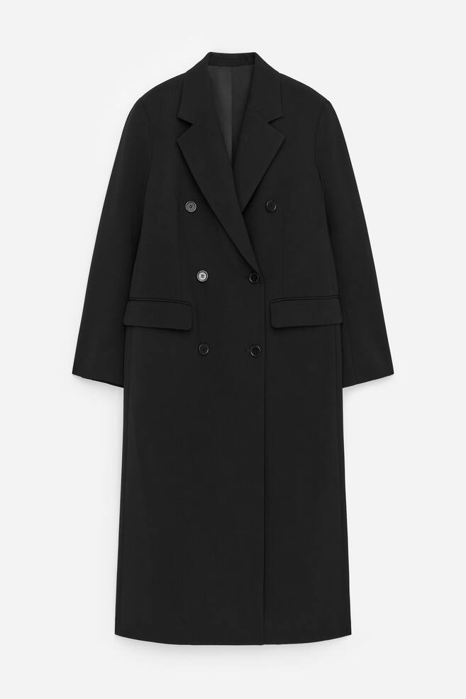 Palton Slim - Negru - 1