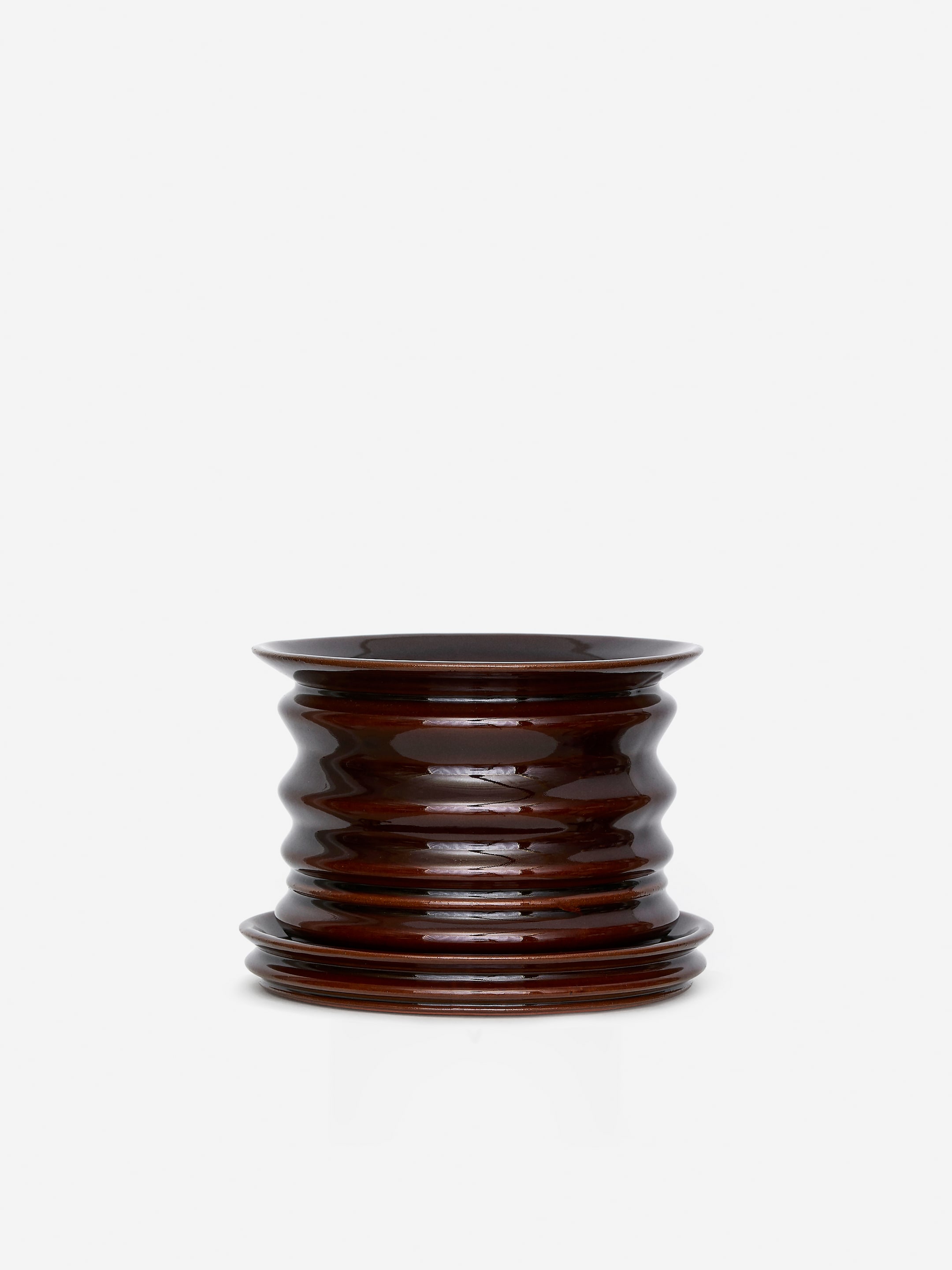 Ceramic Plant Pot 16 cm - Dark Pink - Homeware - StillMedia/DescriptiveStillLife - 1