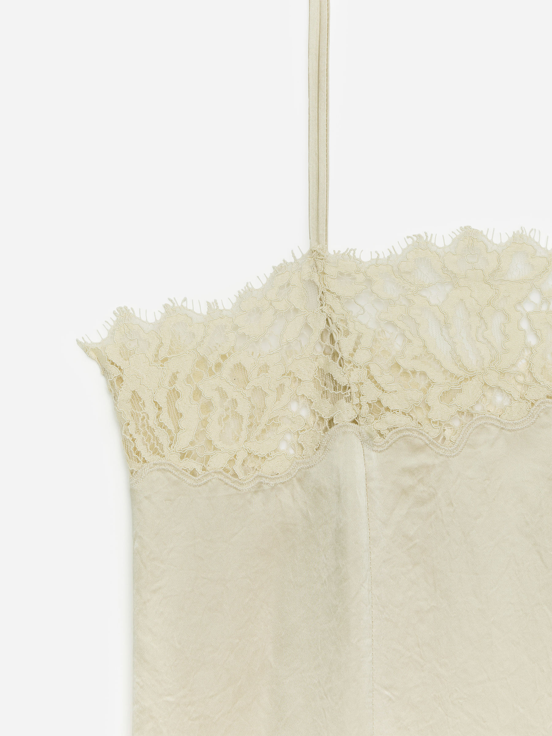 Lace-Detail Strap Dress - Light Beige - Regular fit - Women - StillMedia/DescriptiveStillLife - 3