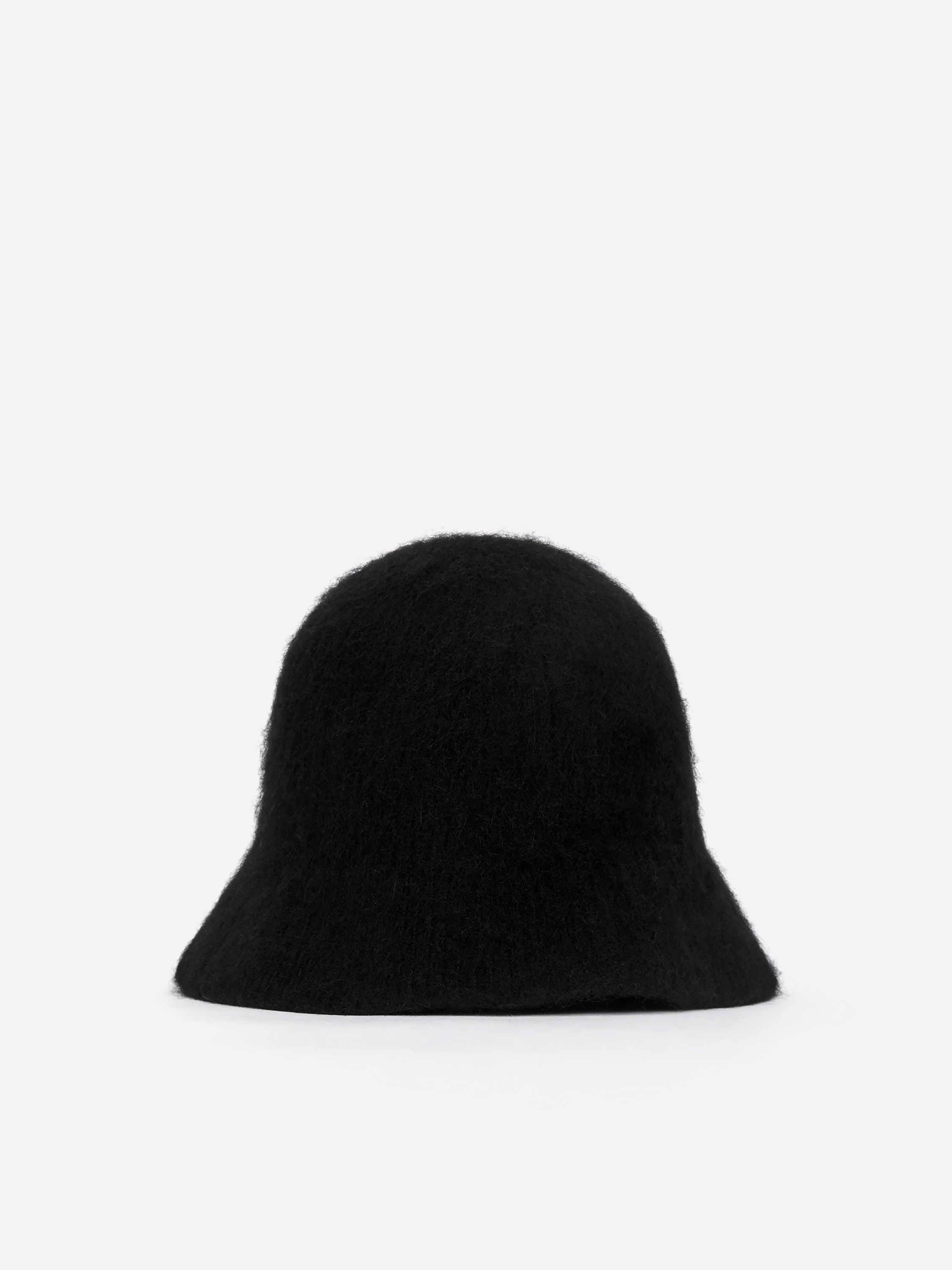 Wool-Alpaca Blend Hat - Black