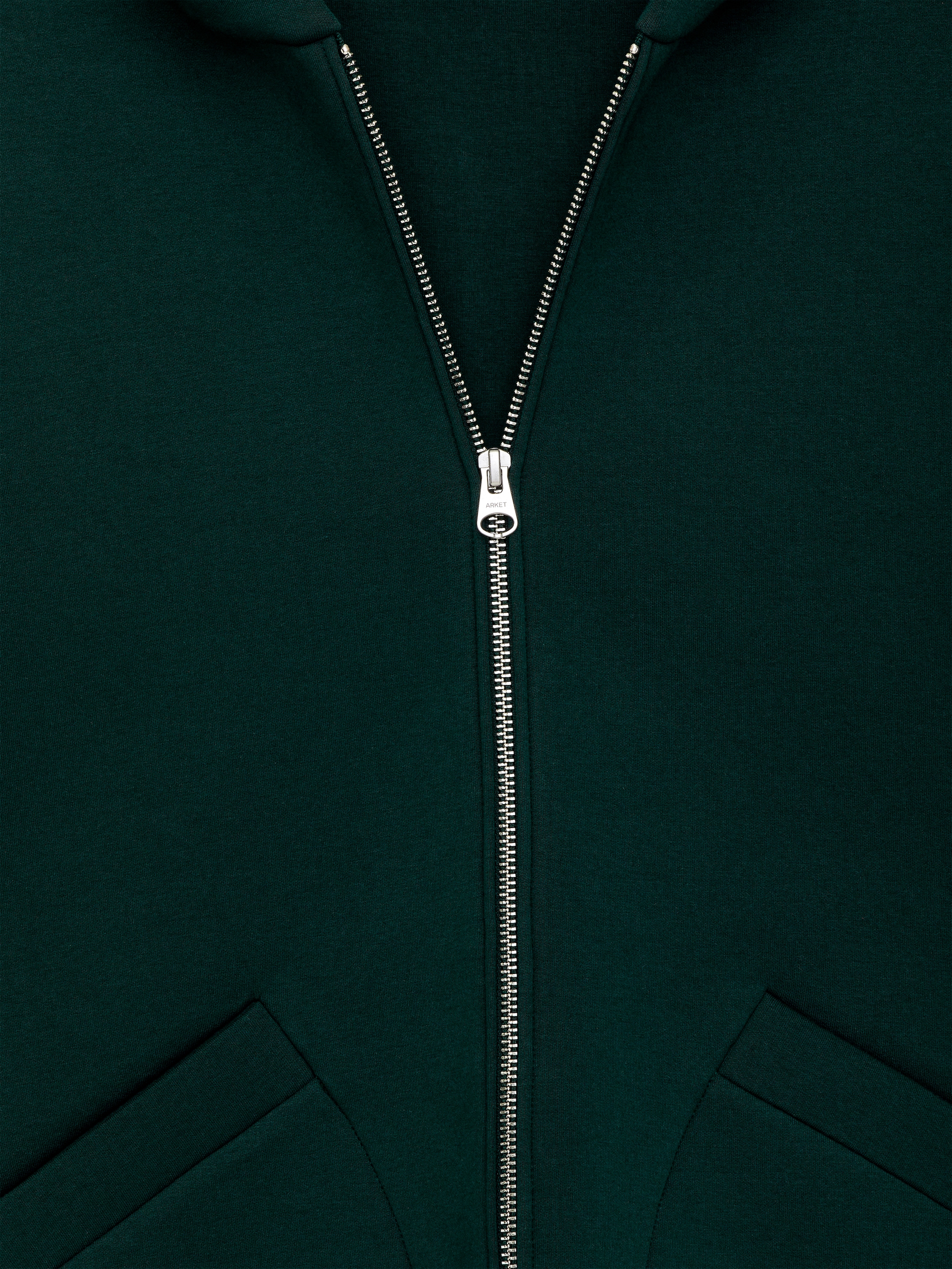 Scuba Zip Hoodie - Dark Green - Relaxed fit - Men - StillMedia/DescriptiveDetail - 1
