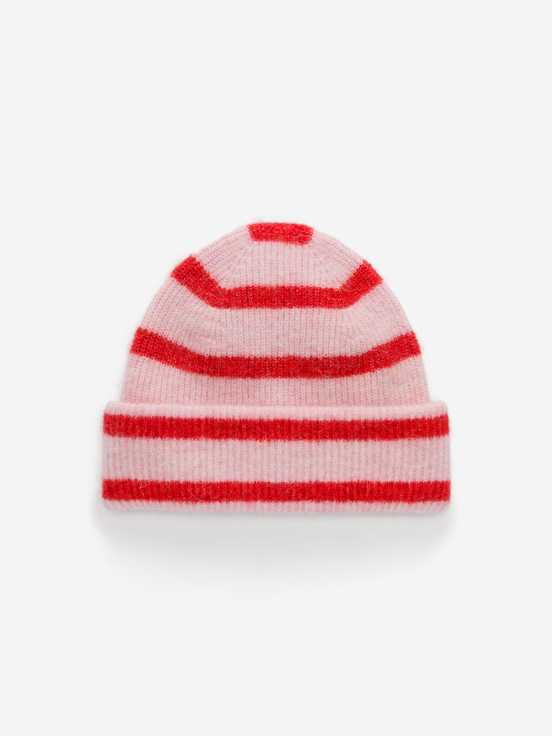 Alpaca-Wool Blend Beanie-#E8C4C6-16431