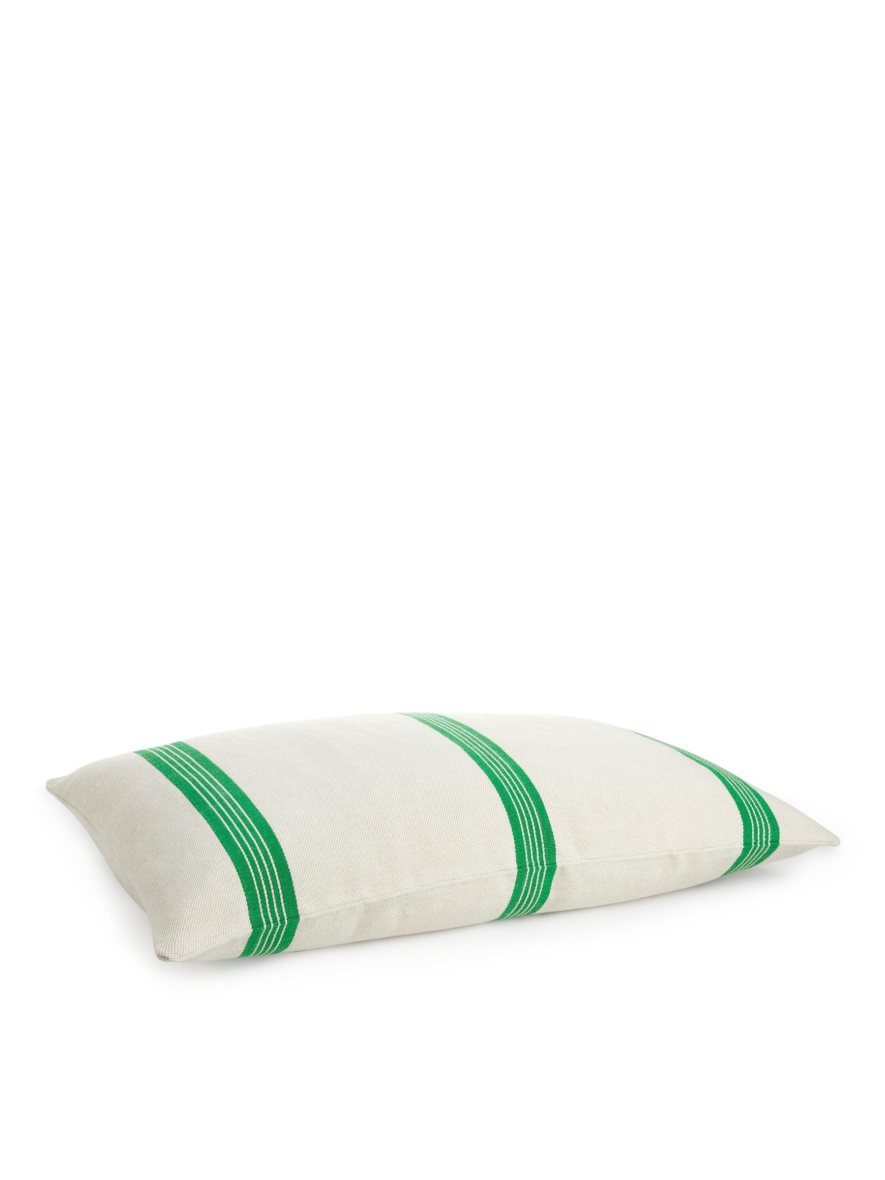 Linen Blend Cushion Cover 50 x 90 cm - Off White/Green - Homeware - StillMedia/DescriptiveStillLife - 3