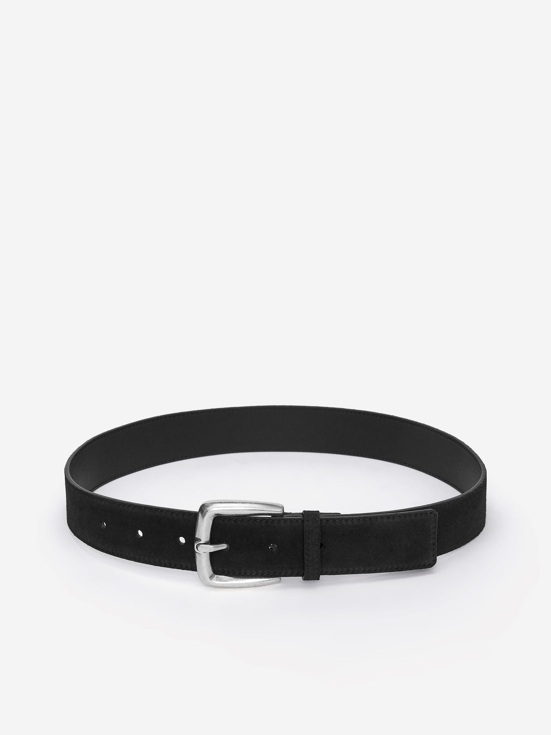 Suede Belt-#2E2E30-16078