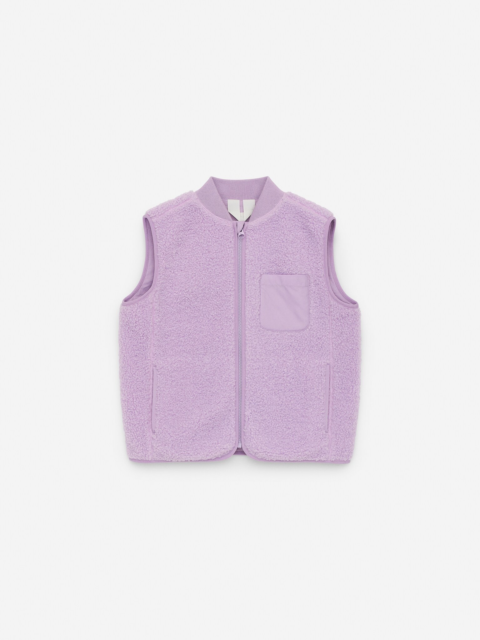 Polarowa kamizelka - Liliowy