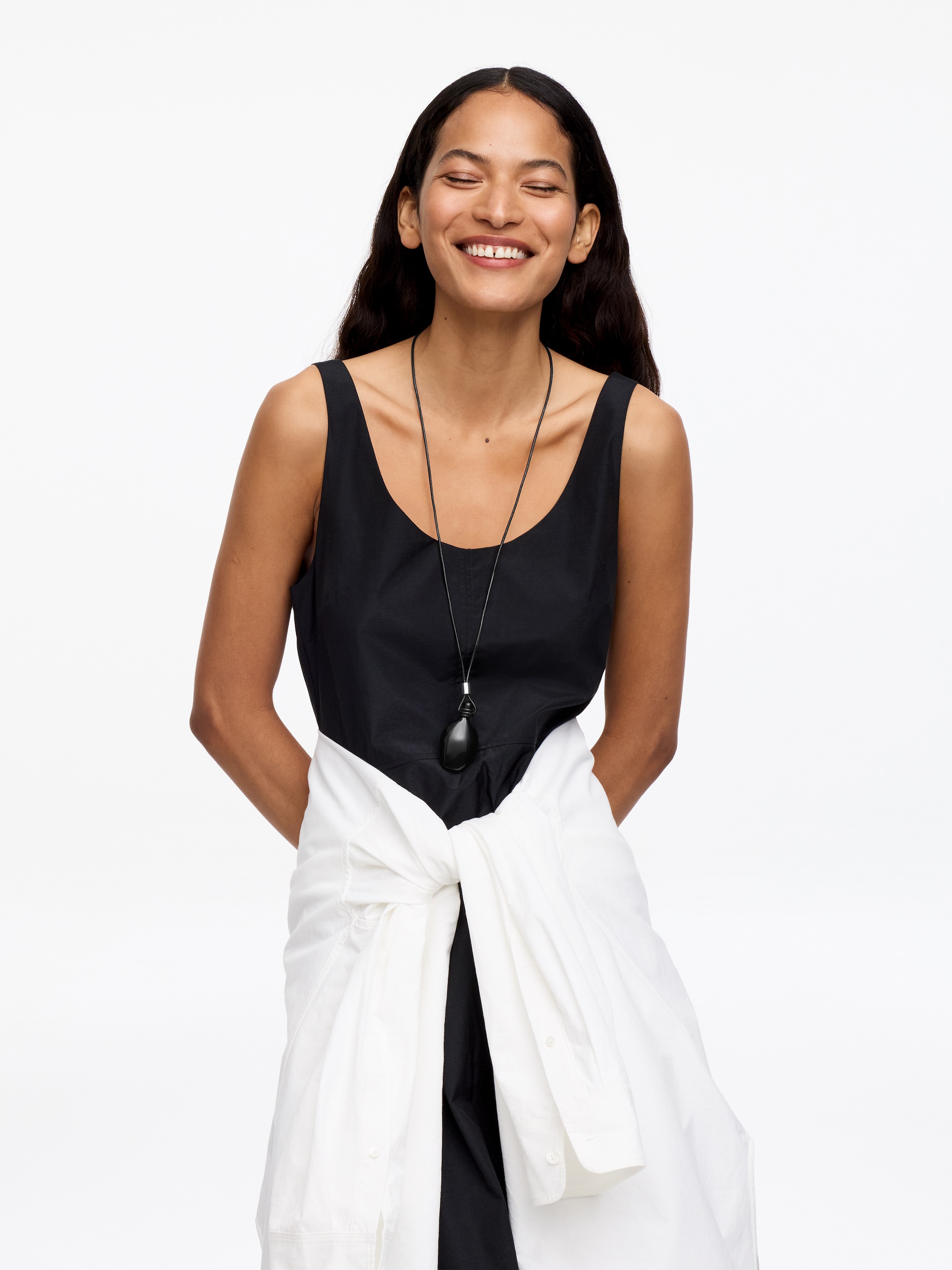 Bottle Pendant Necklace - Black - Women - StillMedia/Lookbook - 3