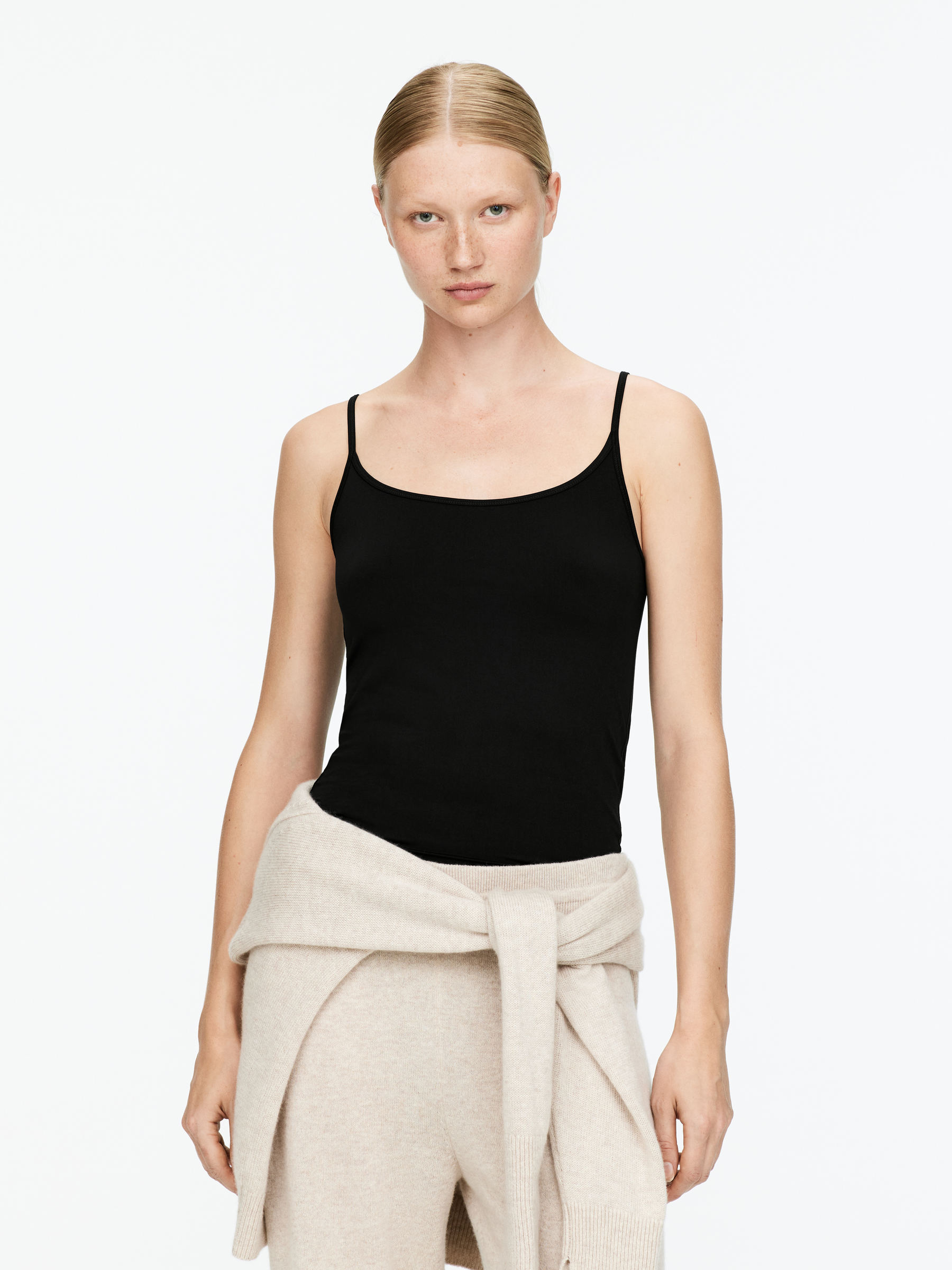 Stretch Tank Top-#272627-16468