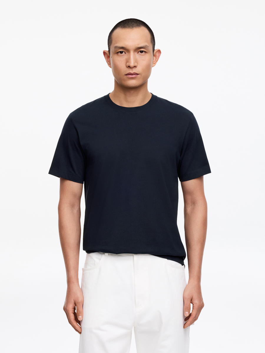 ARKET Men's  170 Gsm Regular T-Shirt Blue,  size XL