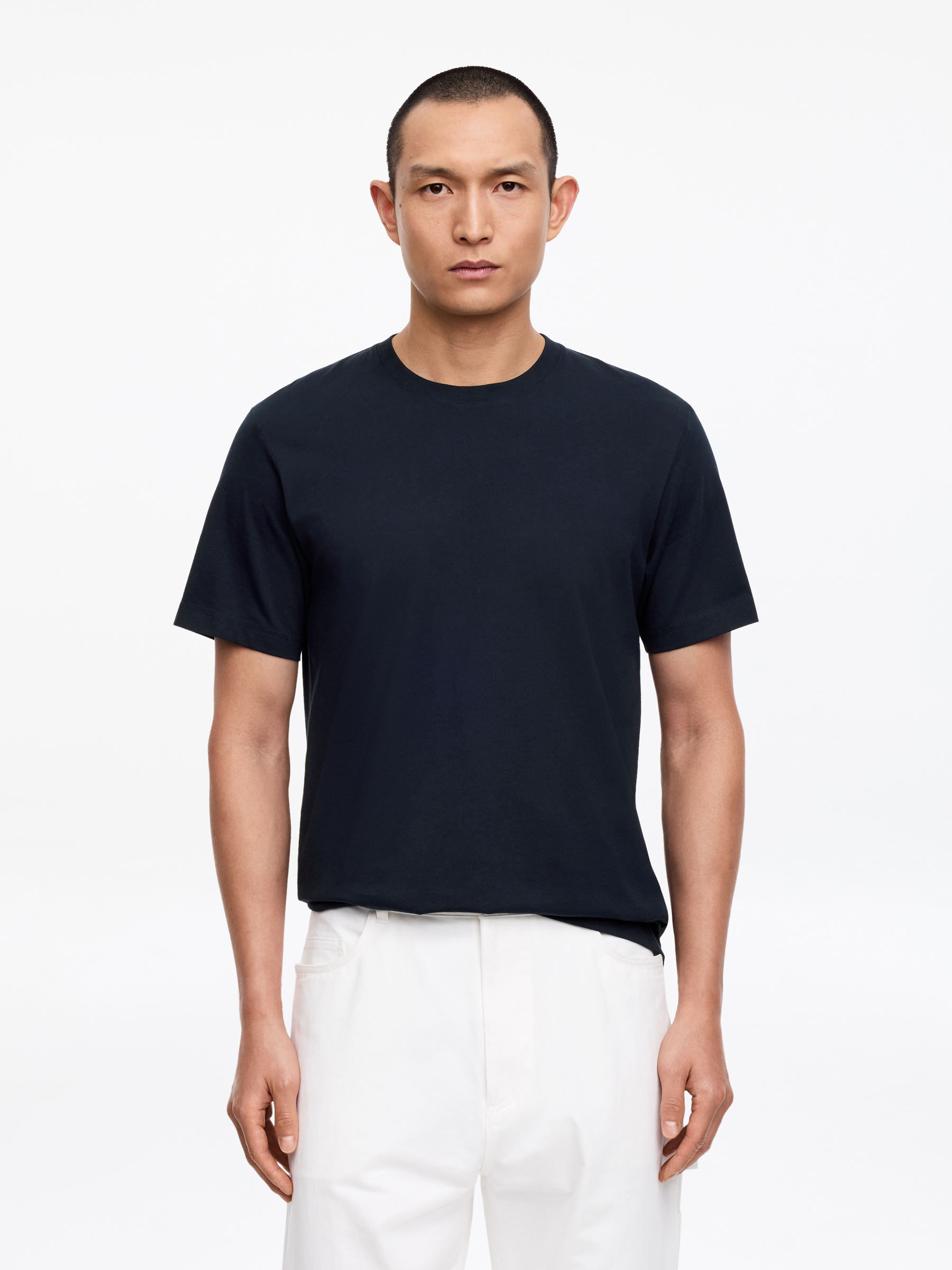 170 GSM Regular T-Shirt-#4C5164-145