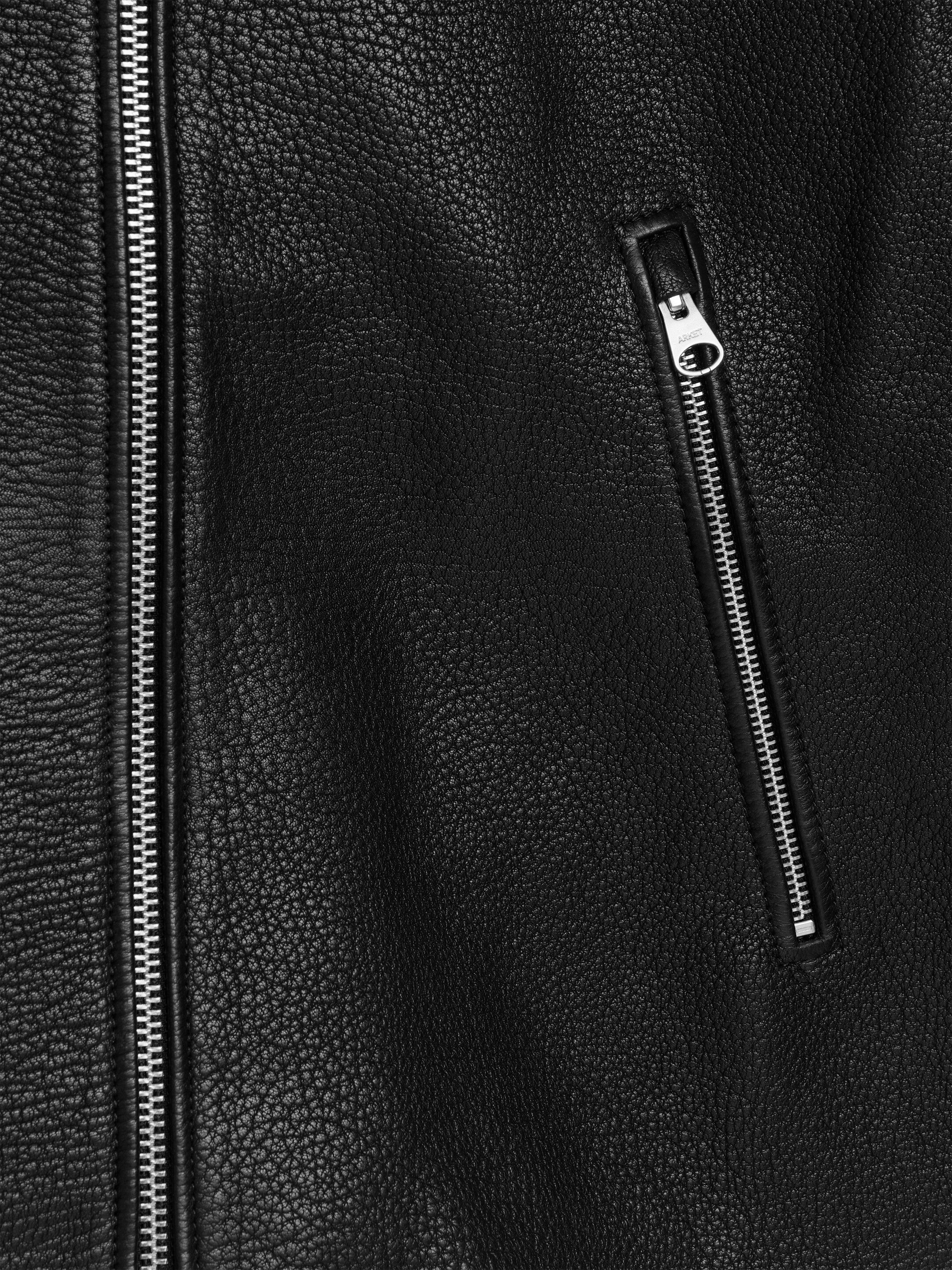 Zobraziť väčší obrázok: Leather Jacket - Čierna - MUŽI | H&M SK 8