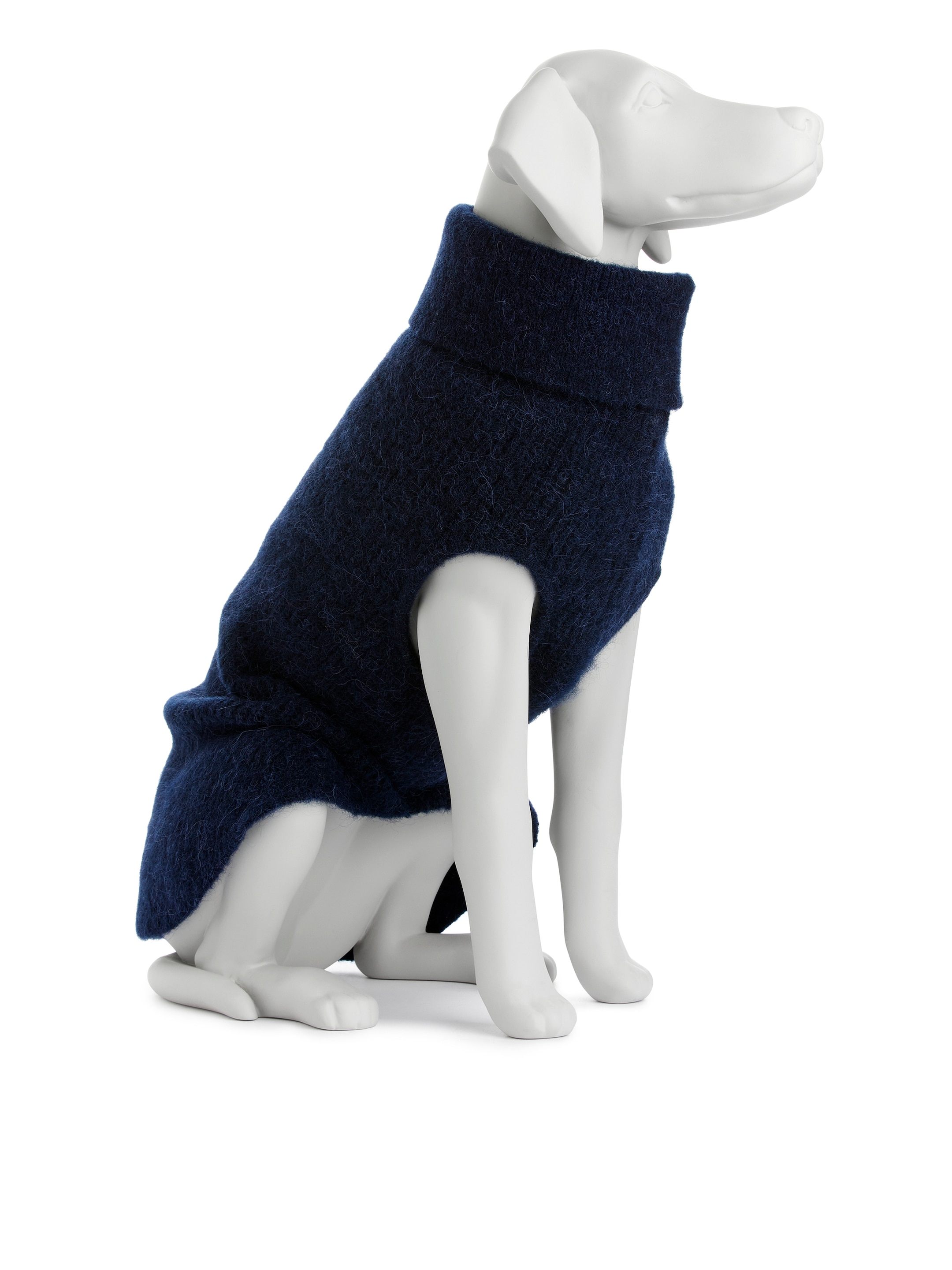 Visa större bild: Stickad tröja för hund - Mörkblå - HERR | H&M SE 2
