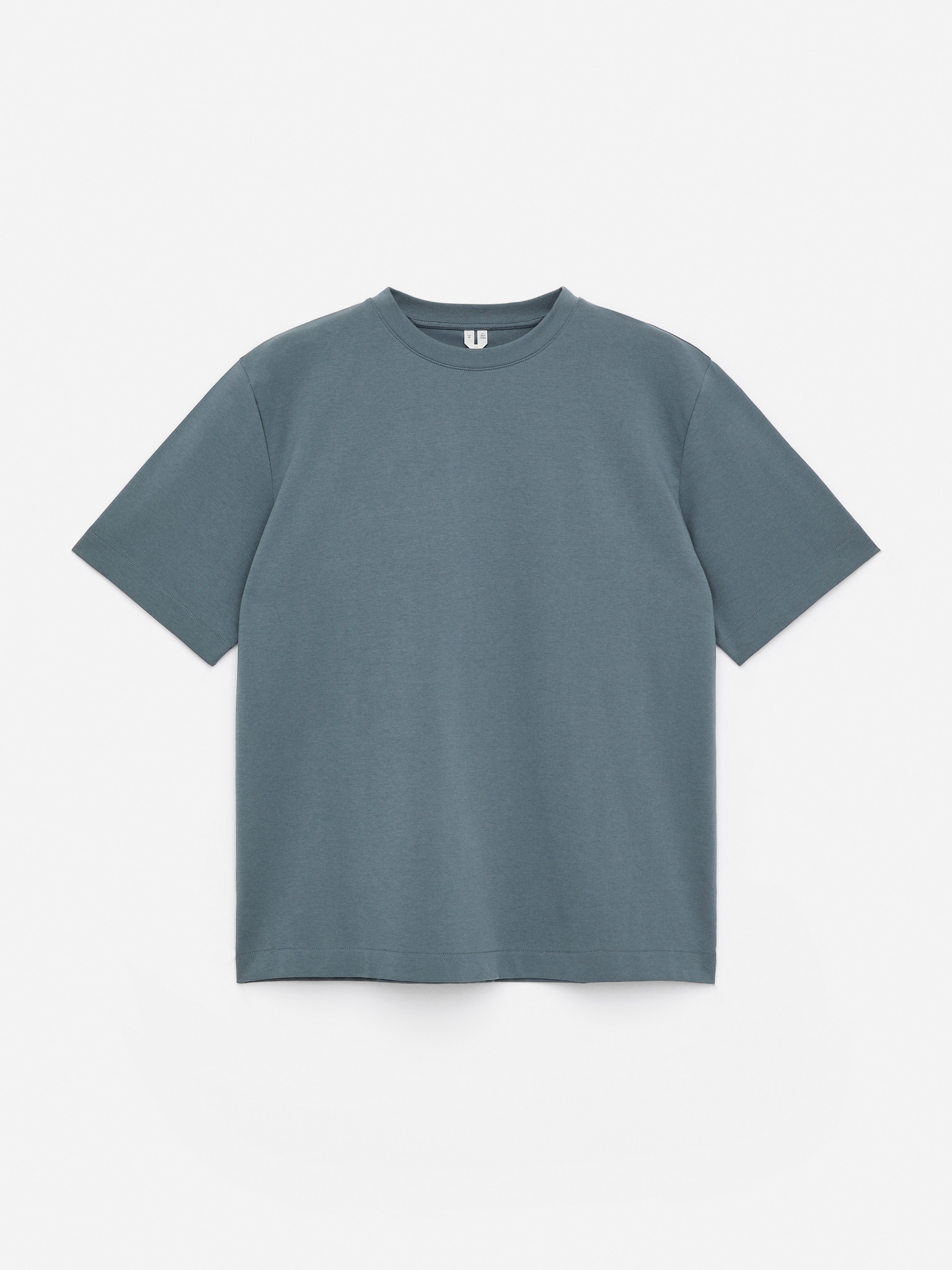 T-shirt interlock - Bleu poudré/Bordeaux foncé/Blanc/Bleu foncé/Noir/Bordeaux foncé/gris