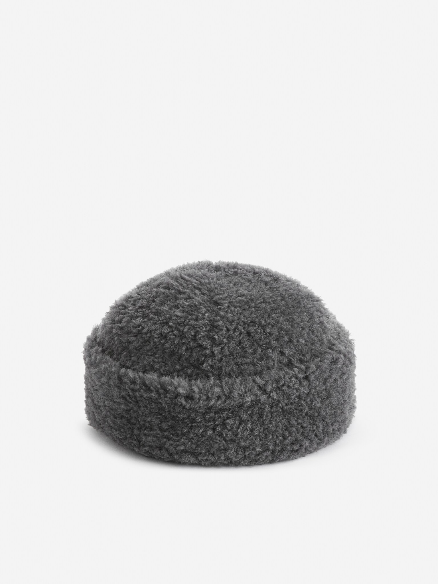 Teddy Hat - Dark Grey