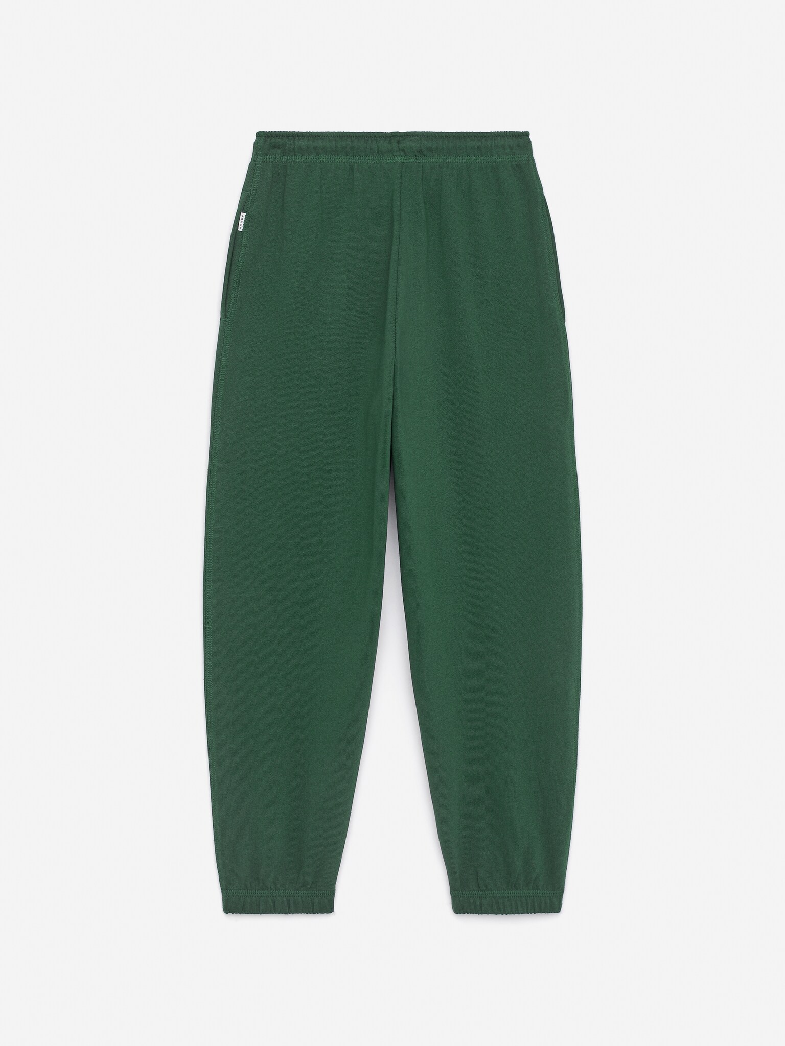 Cotton Sweatpants - Dark Green/Dark Blue/Grey Melange/Sky Blue/Lilac Pink - 3