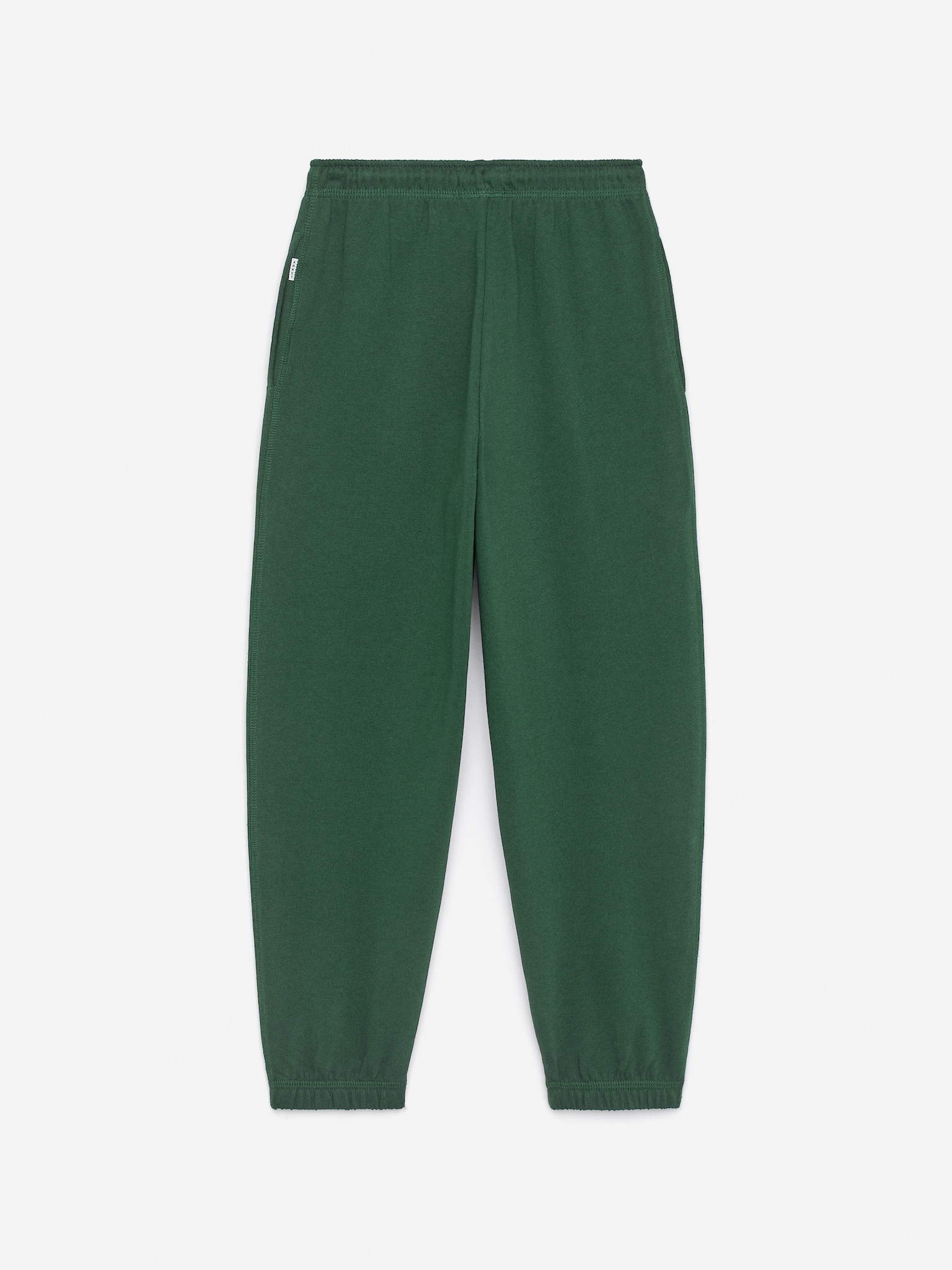Pantalon de survêtement en coton - Vert foncé/Bleu ciel/Gris chiné/Rose lilas/Bleu foncé - 2
