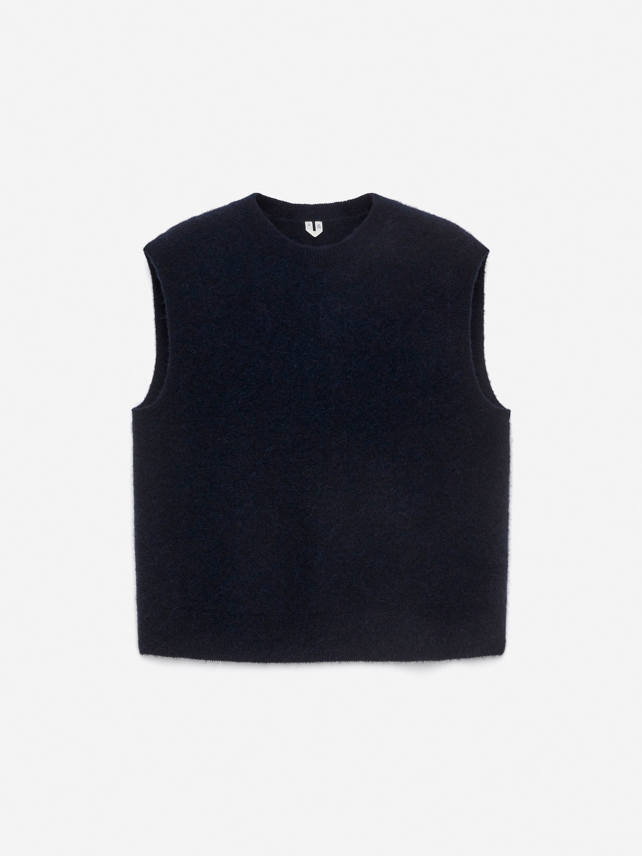 Visualizza immagine più grande: Gilet in misto alpaca e lana - Blu scuro - UOMO | H&M IT 5